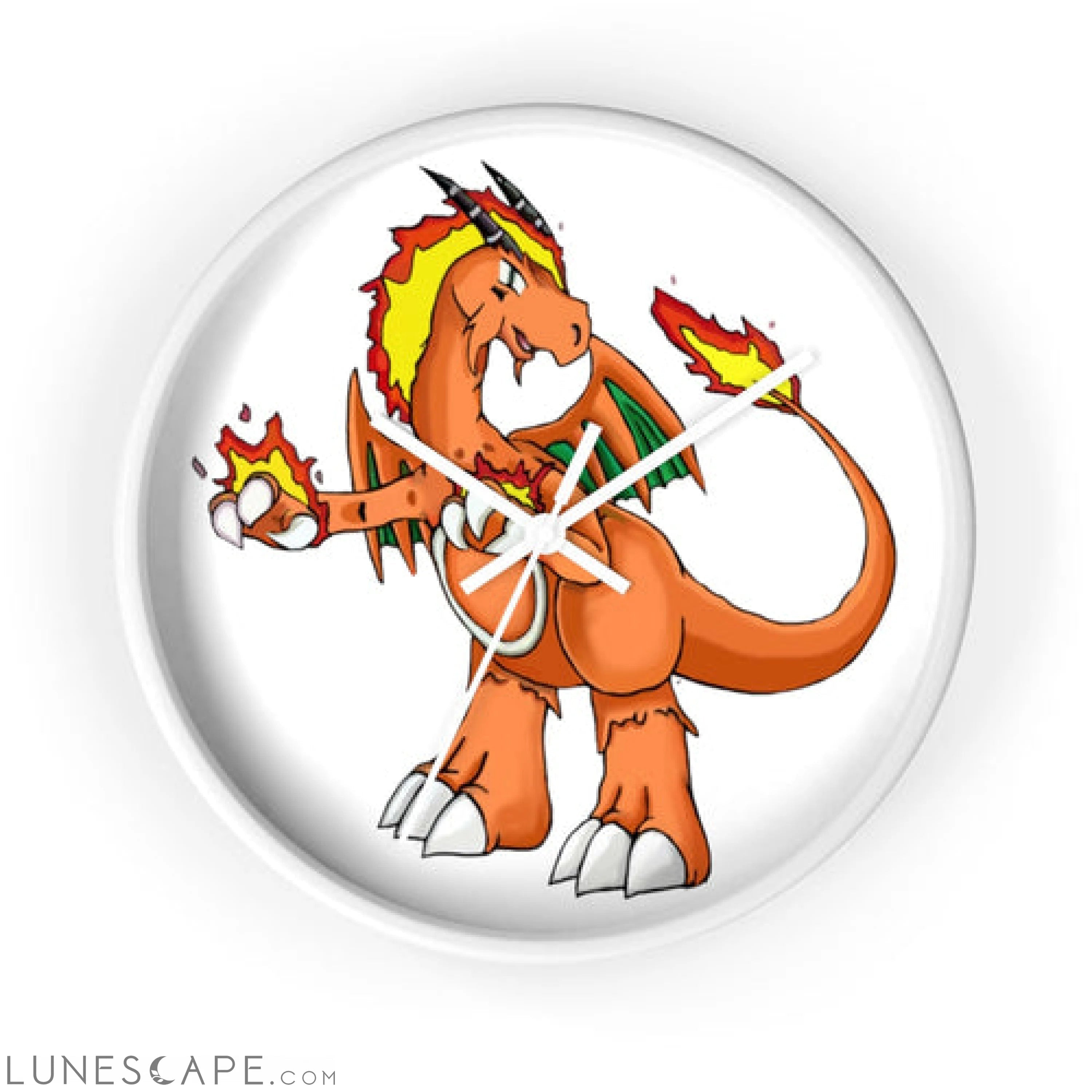 Angetiron Wall clock LUNESCAPE