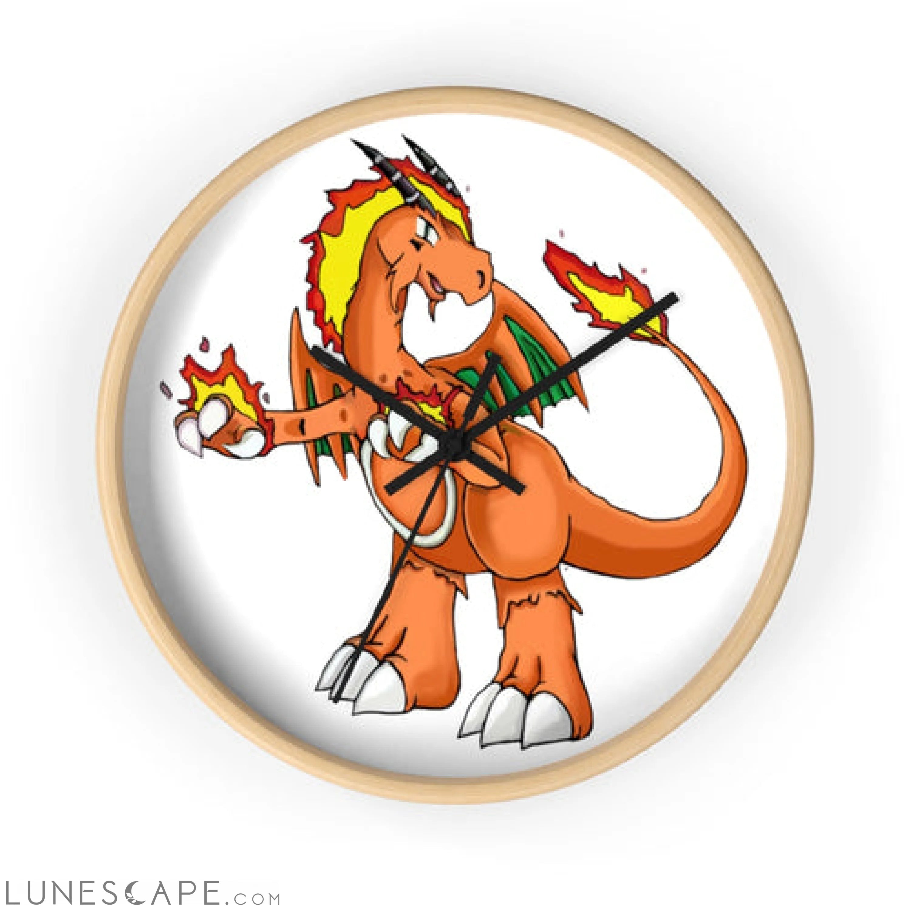 Angetiron Wall clock LUNESCAPE