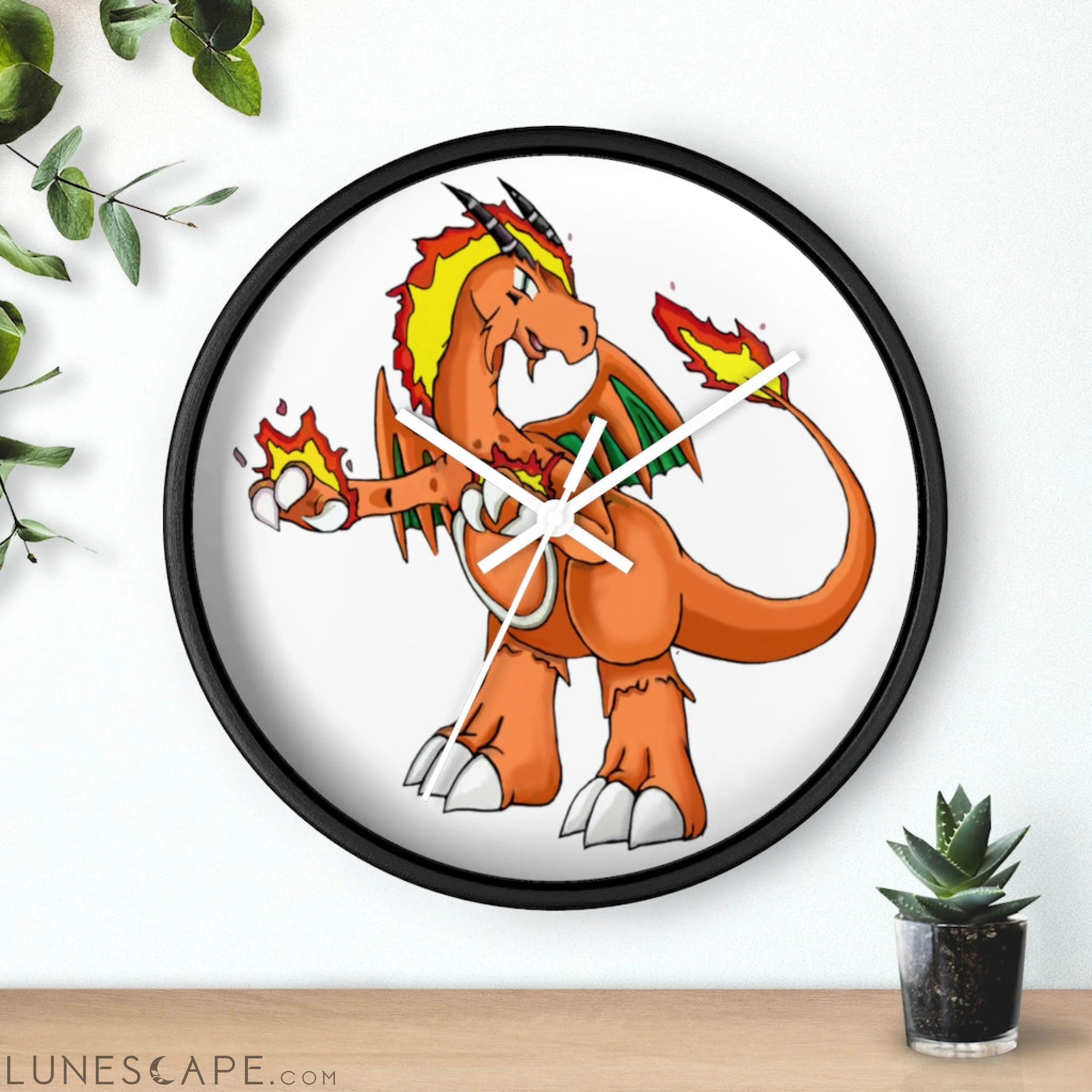 Angetiron Wall clock LUNESCAPE