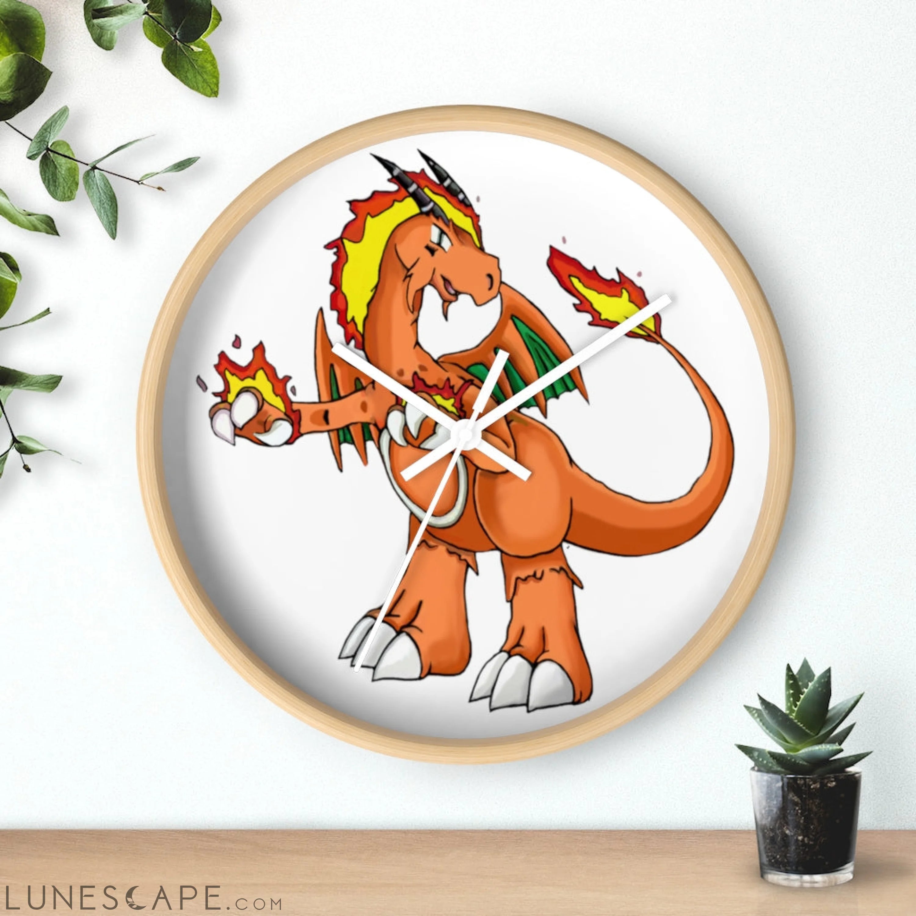 Angetiron Wall clock LUNESCAPE