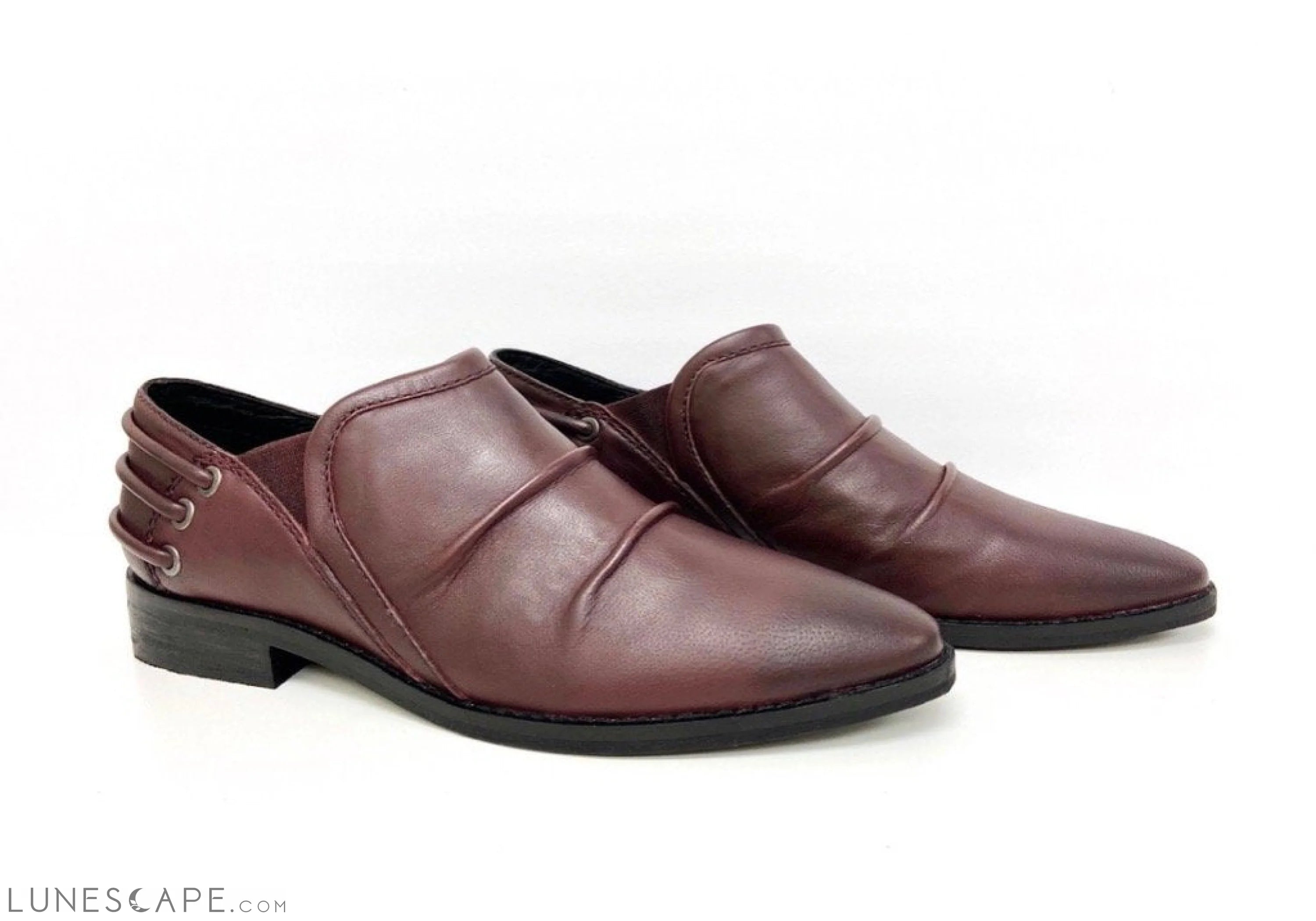Annie Burgundy Dress Loafer LUNESCAPE