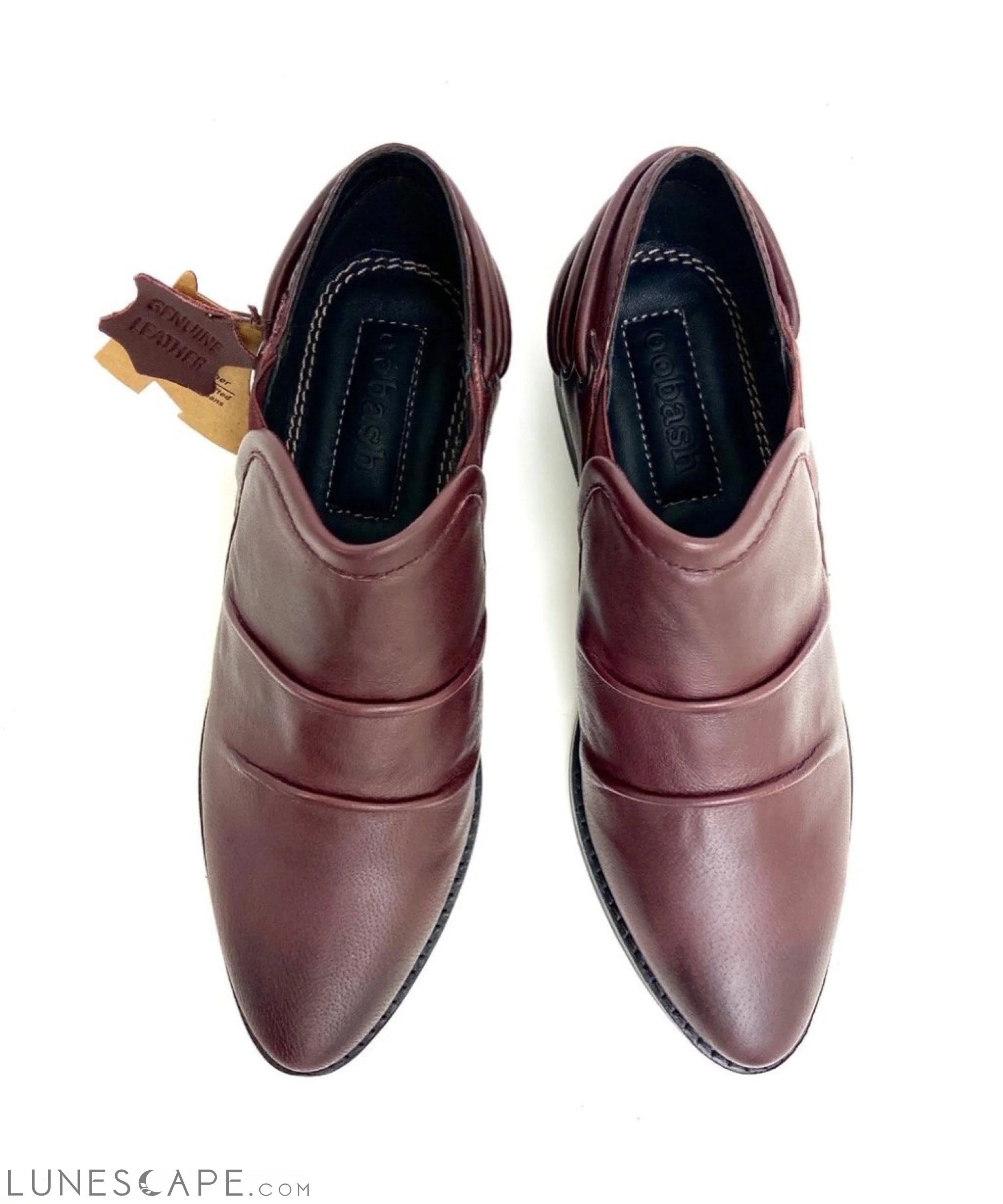 Annie Burgundy Dress Loafer LUNESCAPE