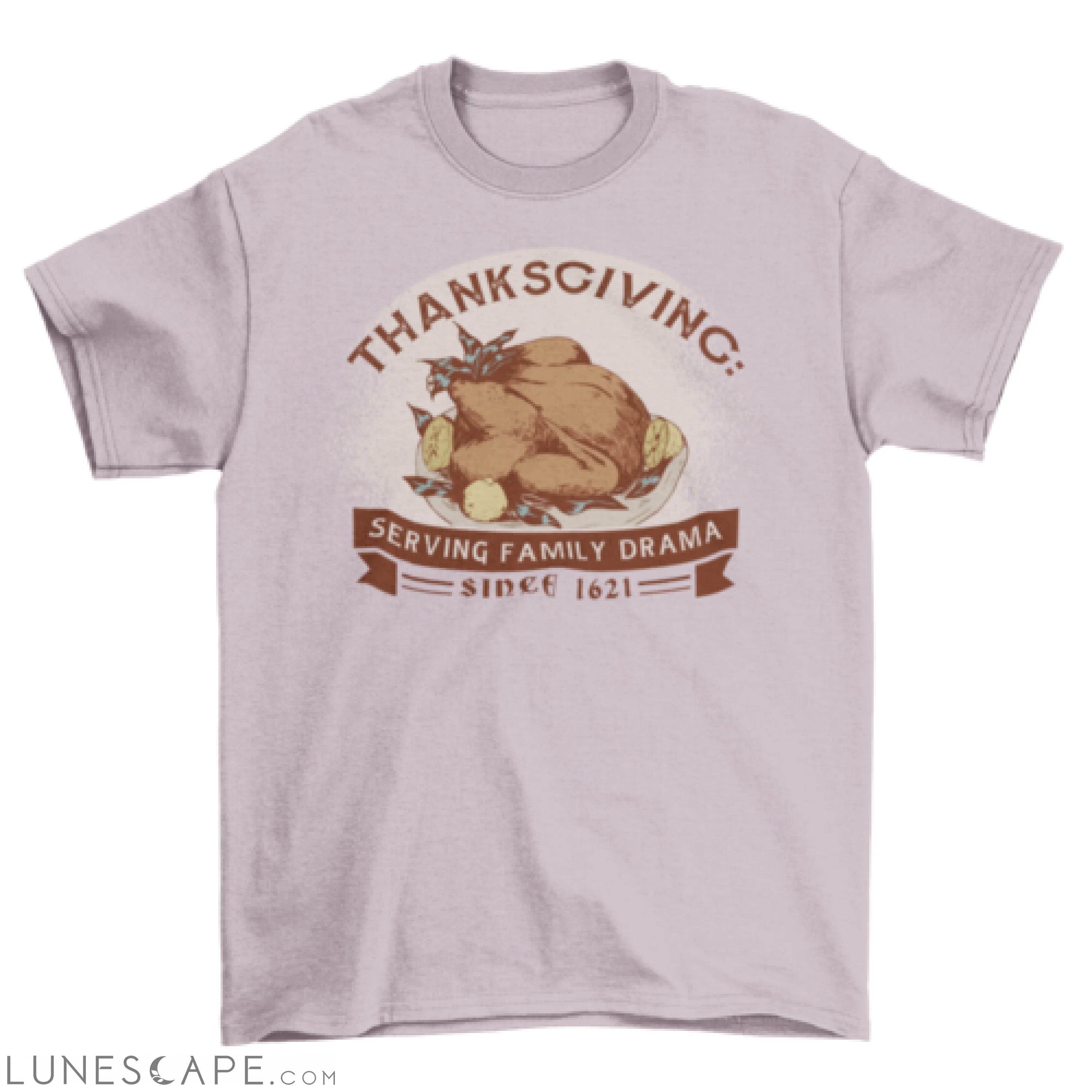 Anti-thanksgiving funny t-shirt LUNESCAPE