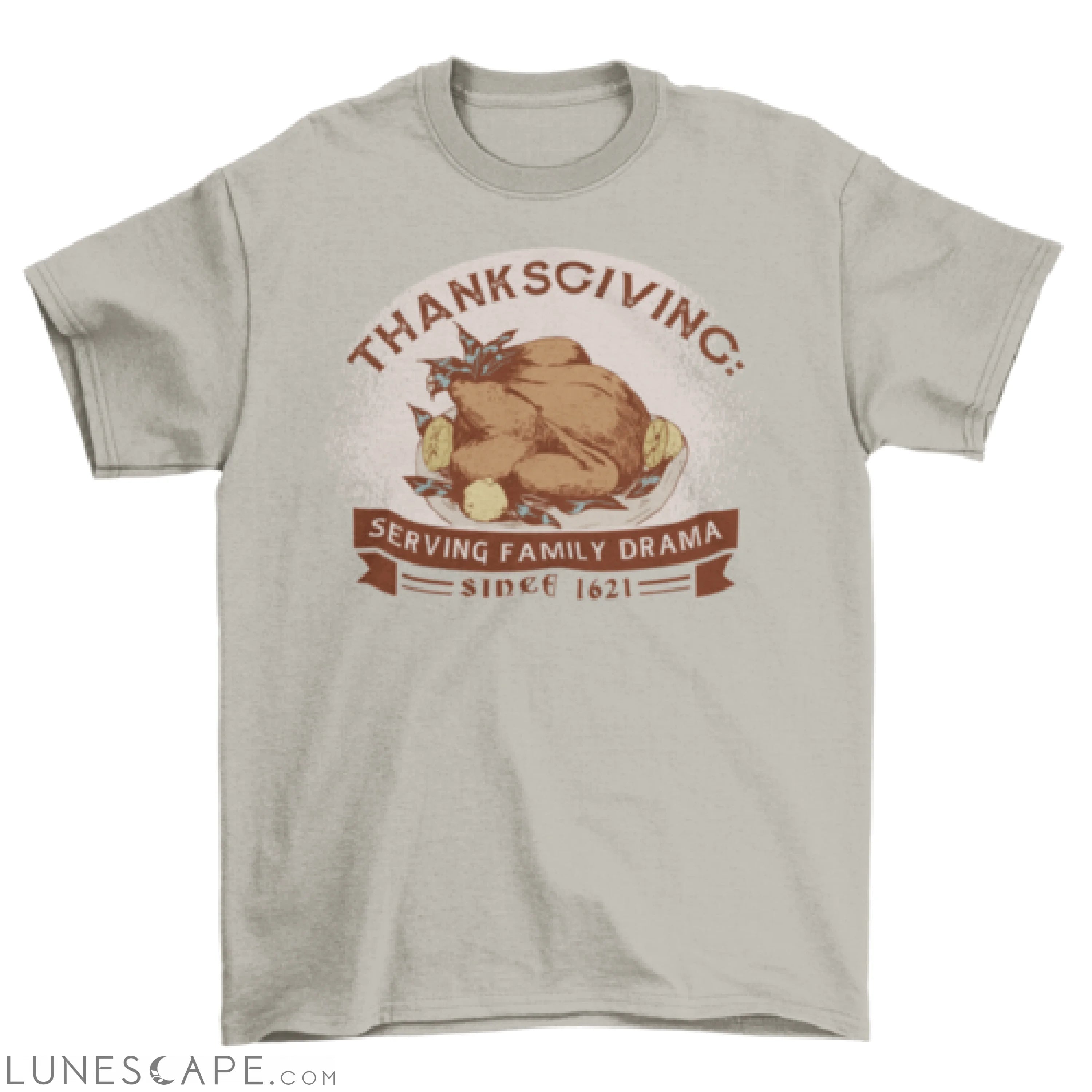 Anti-thanksgiving funny t-shirt LUNESCAPE