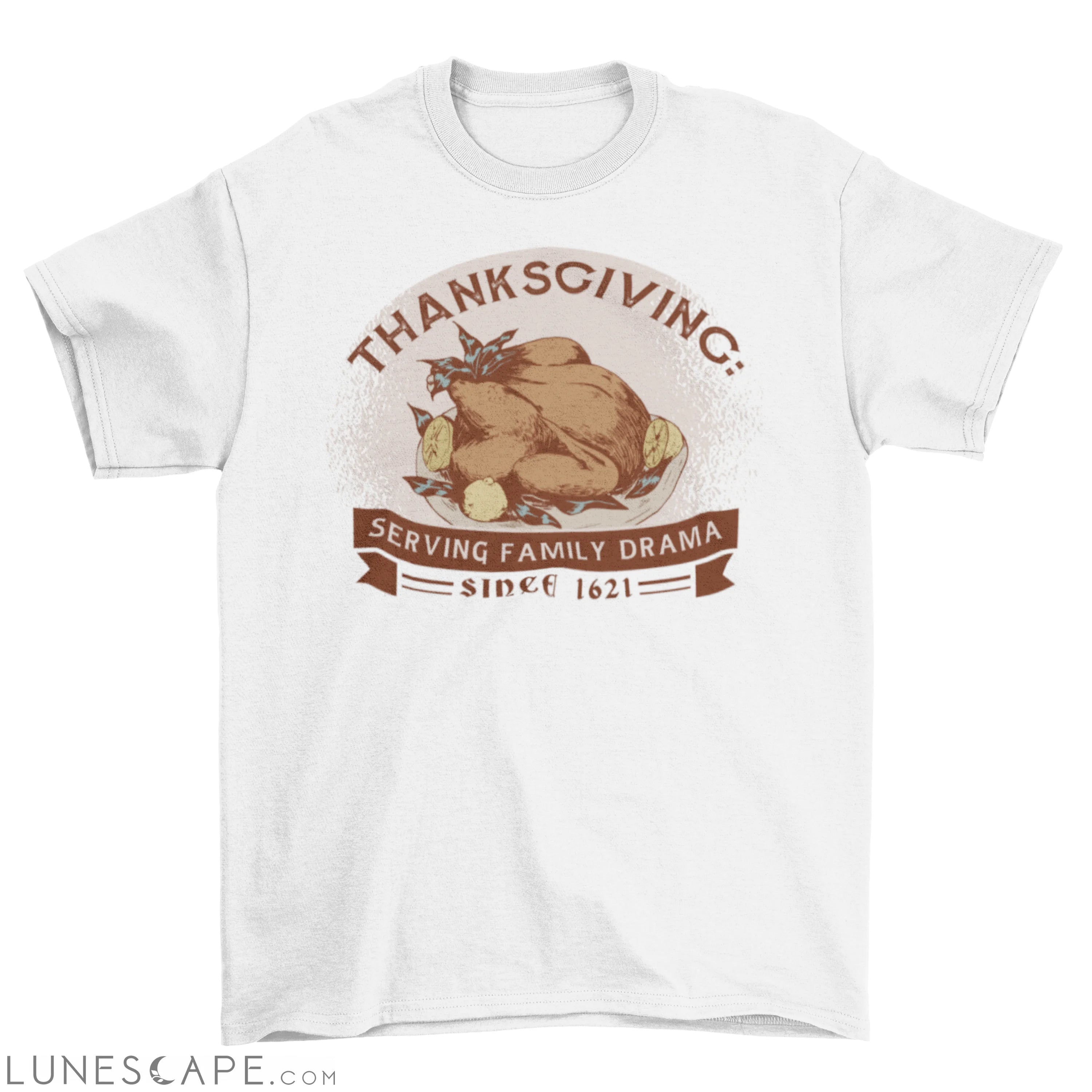 Anti-thanksgiving funny t-shirt LUNESCAPE
