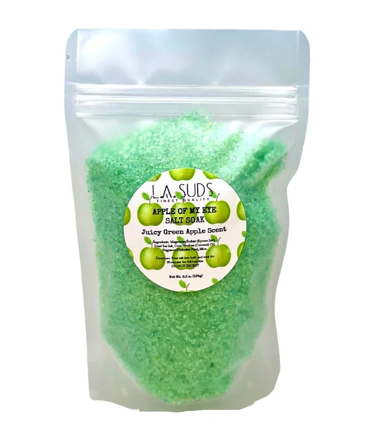 Apple of My Eye Green Apple Salt Soak LUNESCAPE
