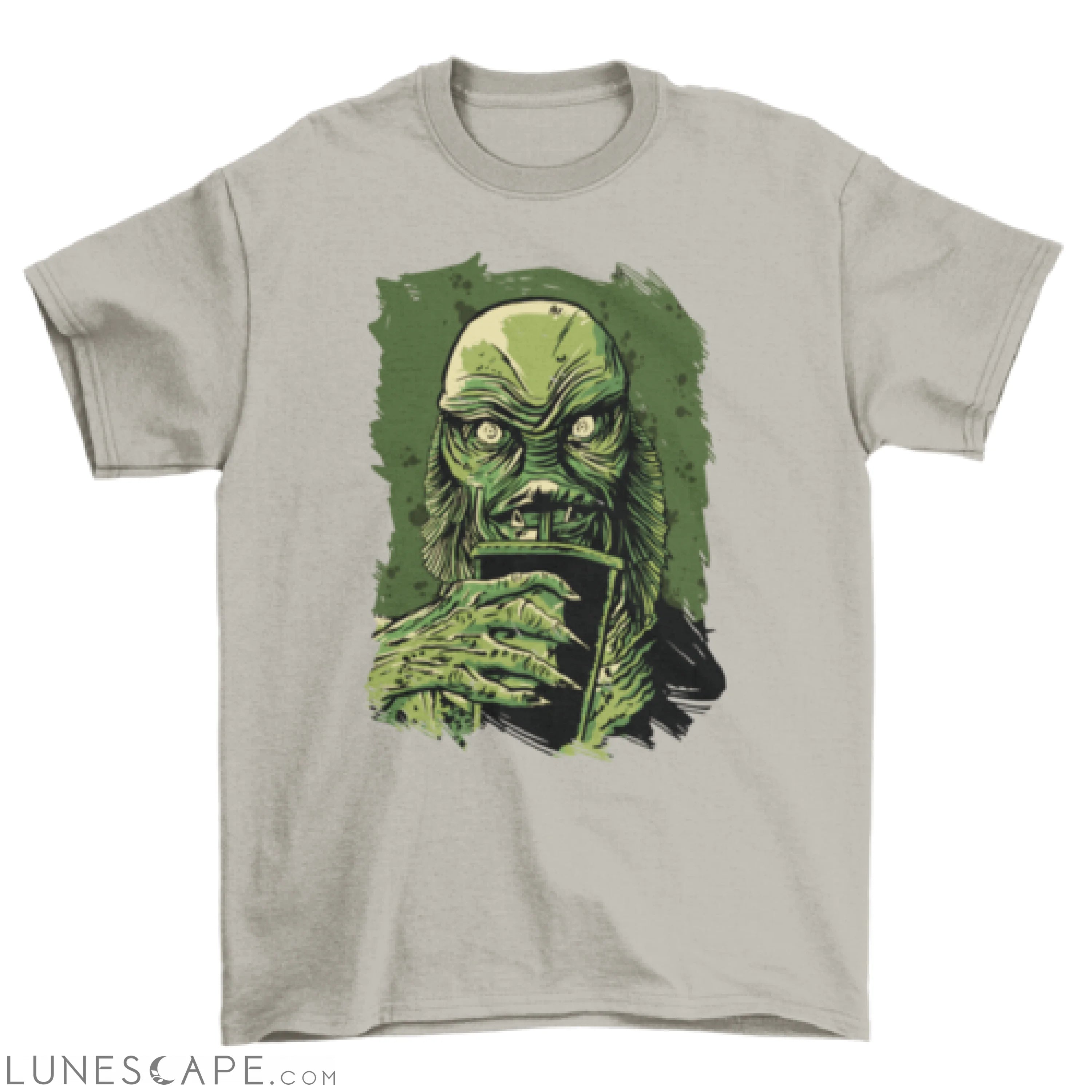 Aquatic Monster Creature T-shirt Design LUNESCAPE