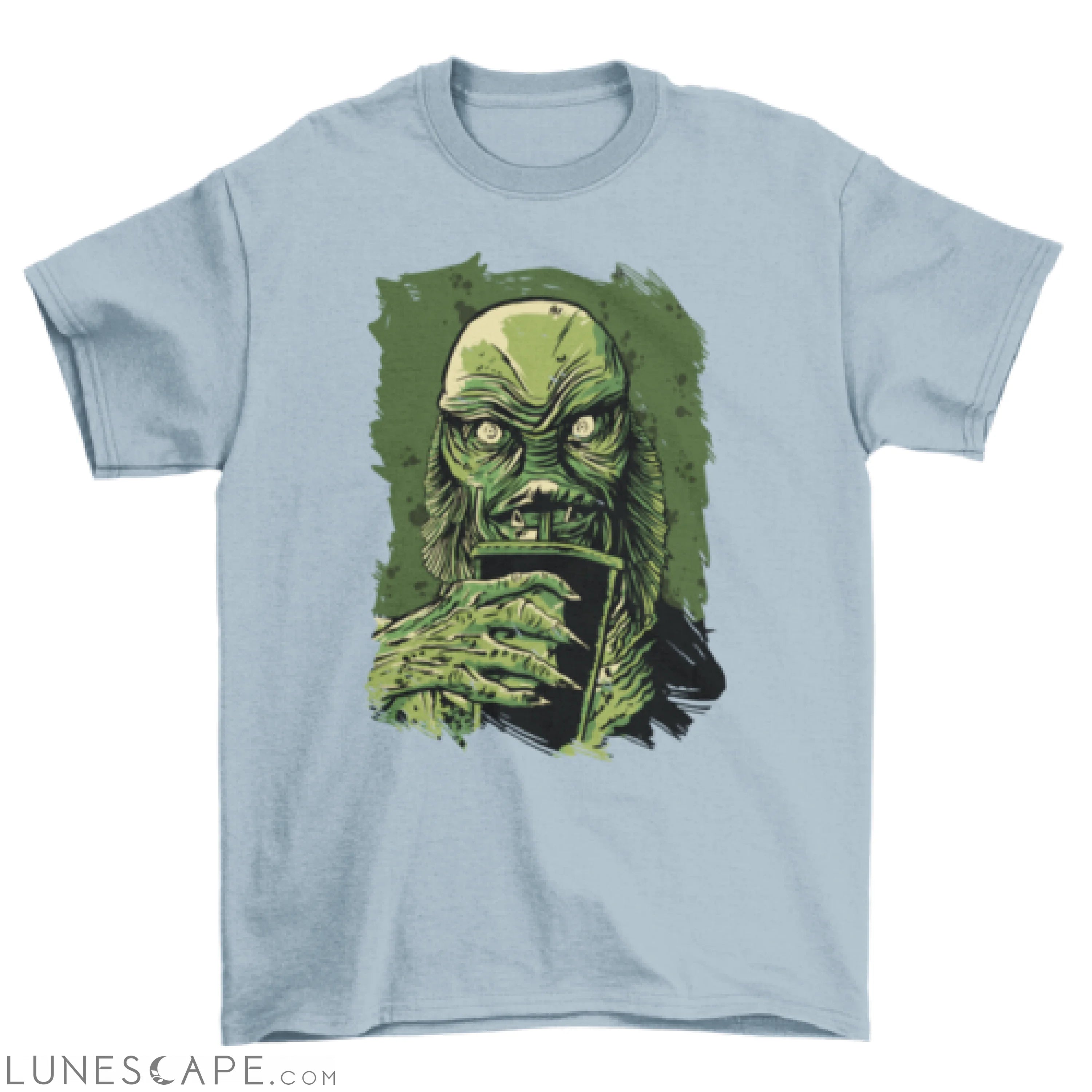 Aquatic Monster Creature T-shirt Design LUNESCAPE