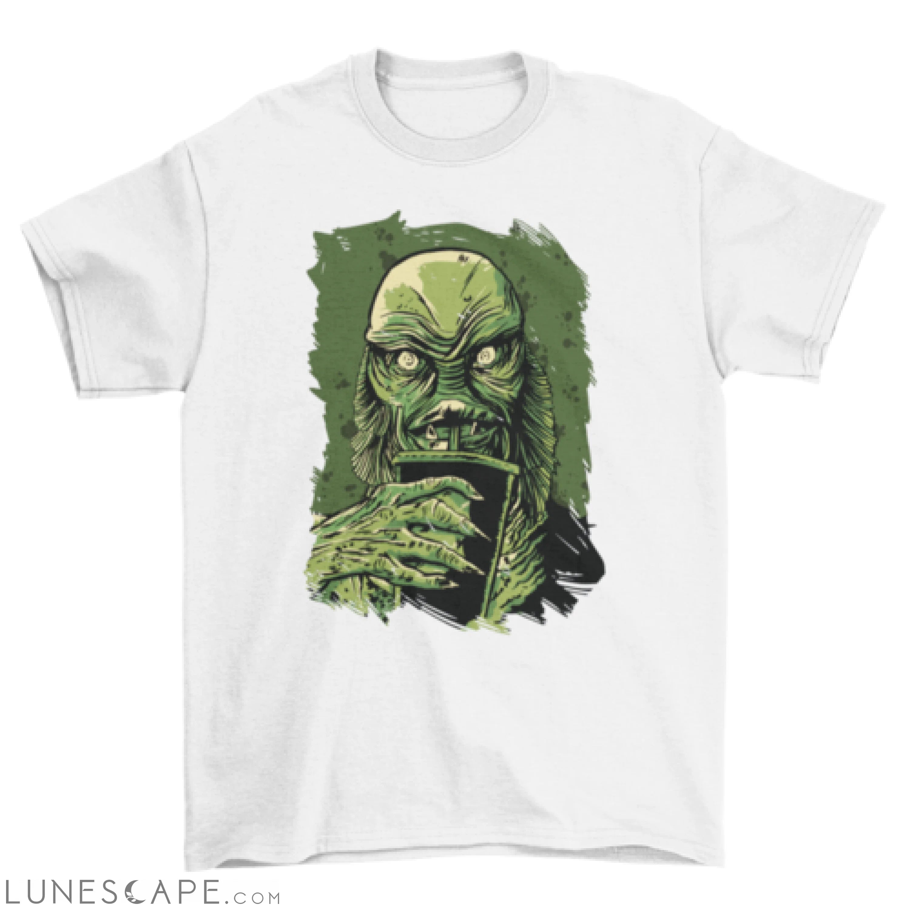 Aquatic Monster Creature T-shirt Design LUNESCAPE