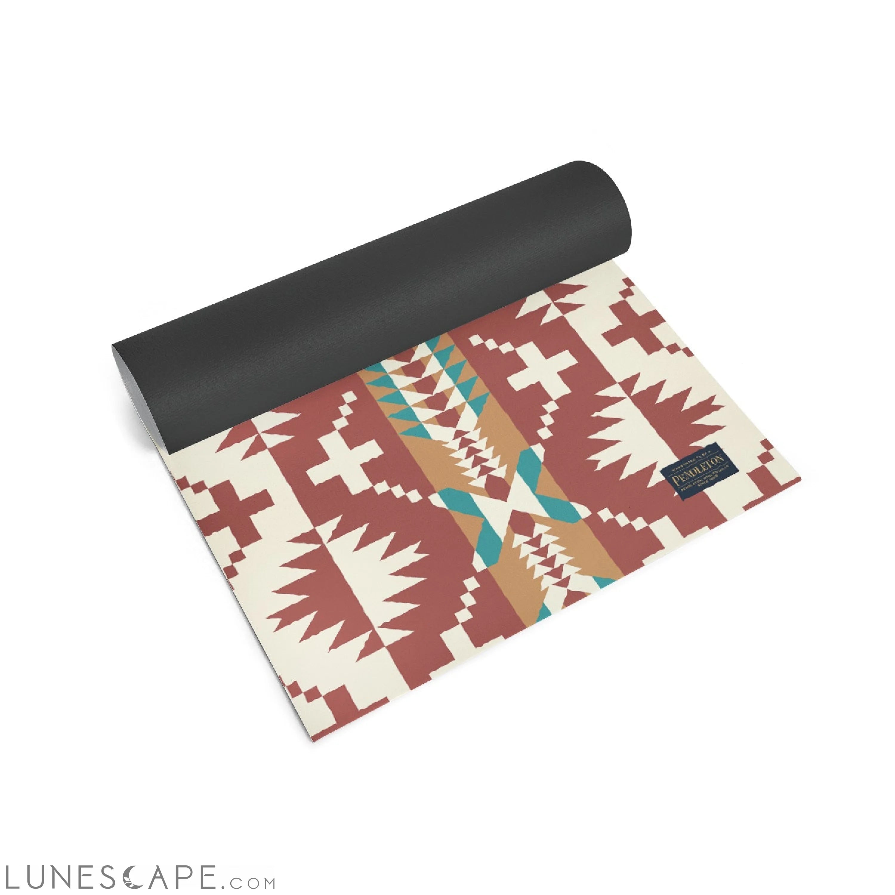 Ascend Yoga Mat Pendleton Spider Rock Clay Mat LUNESCAPE
