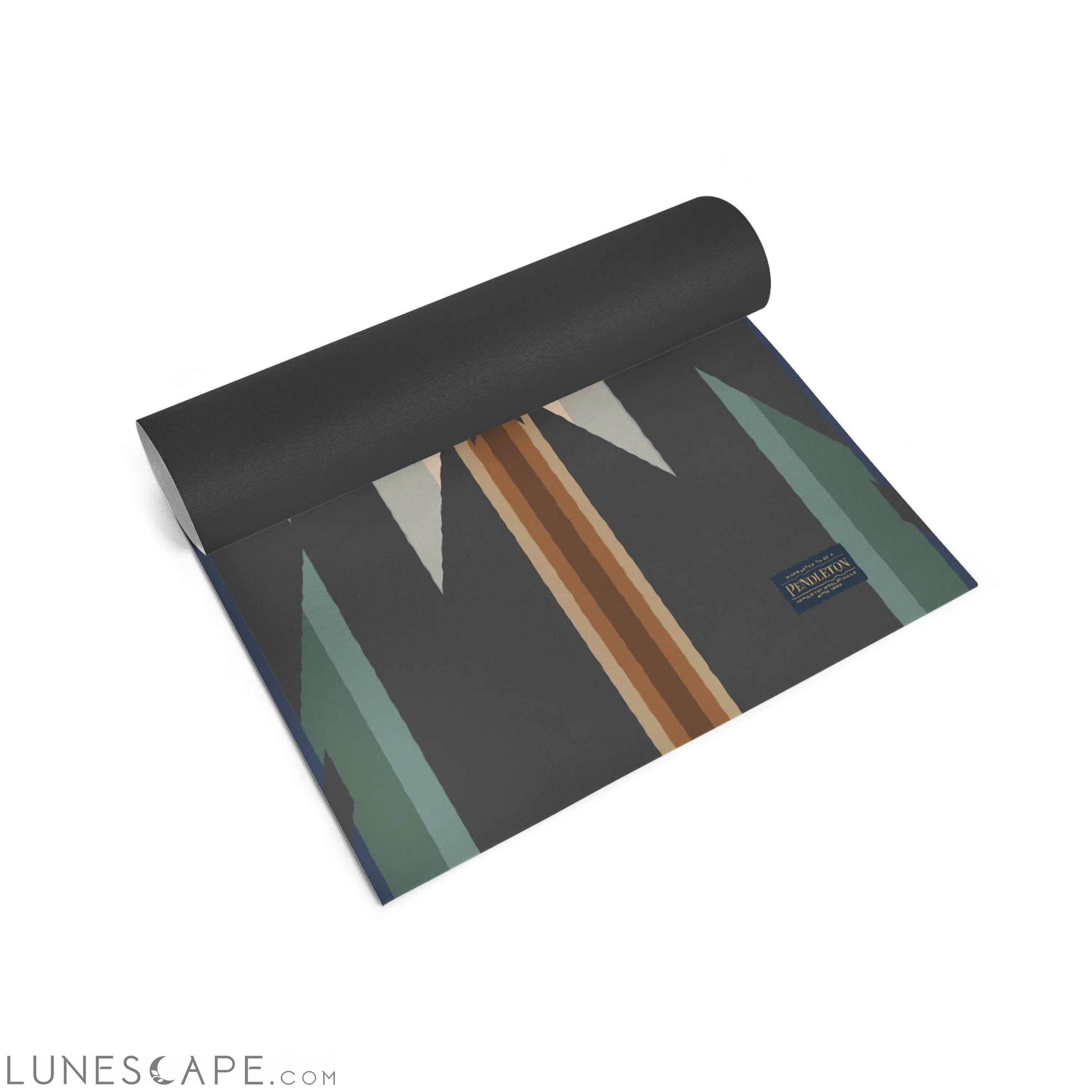 Ascend Yoga Mat Pendleton Wyeth Trail Oxford Mat LUNESCAPE