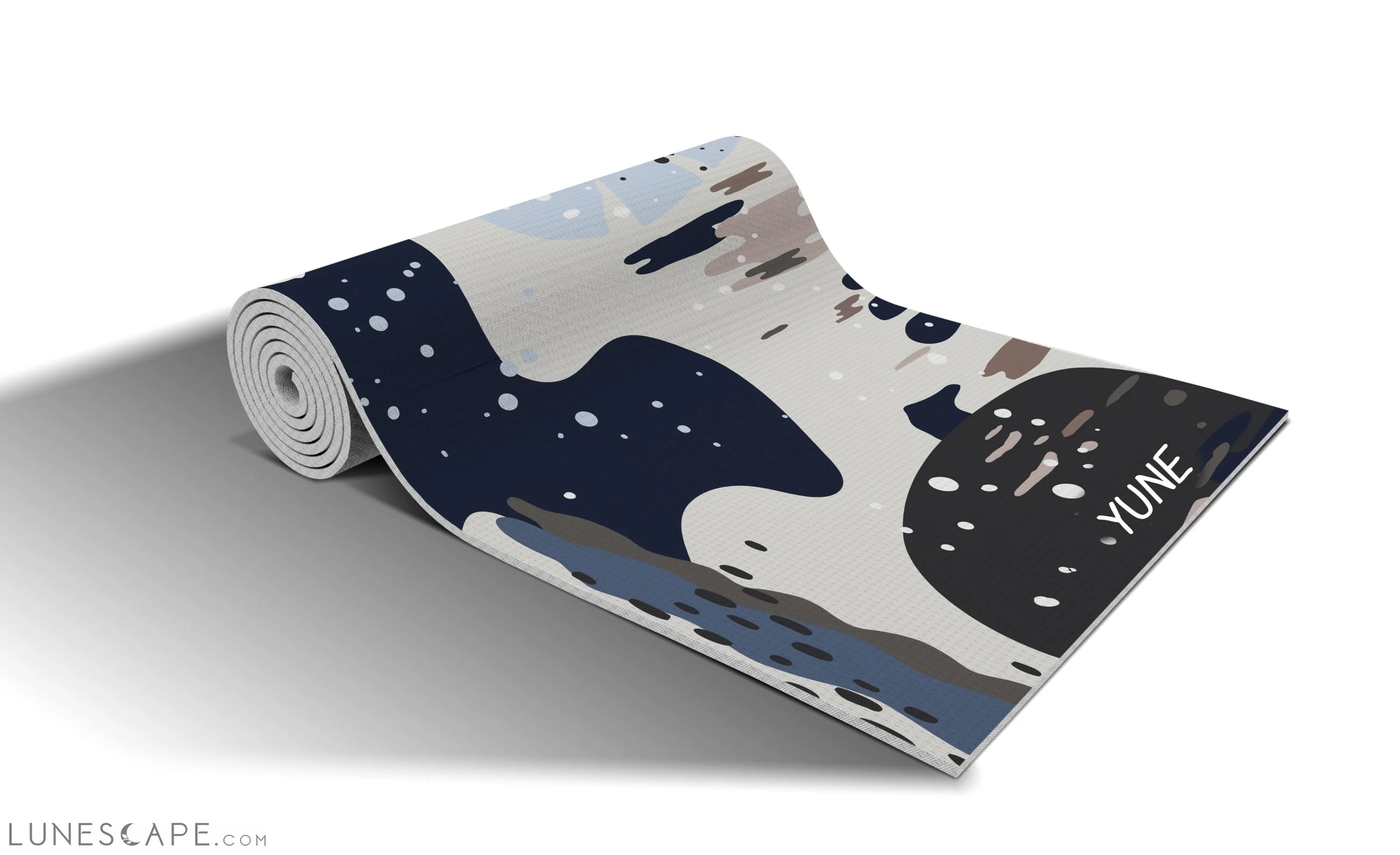 Ascend Yoga Mat Rock Mat LUNESCAPE