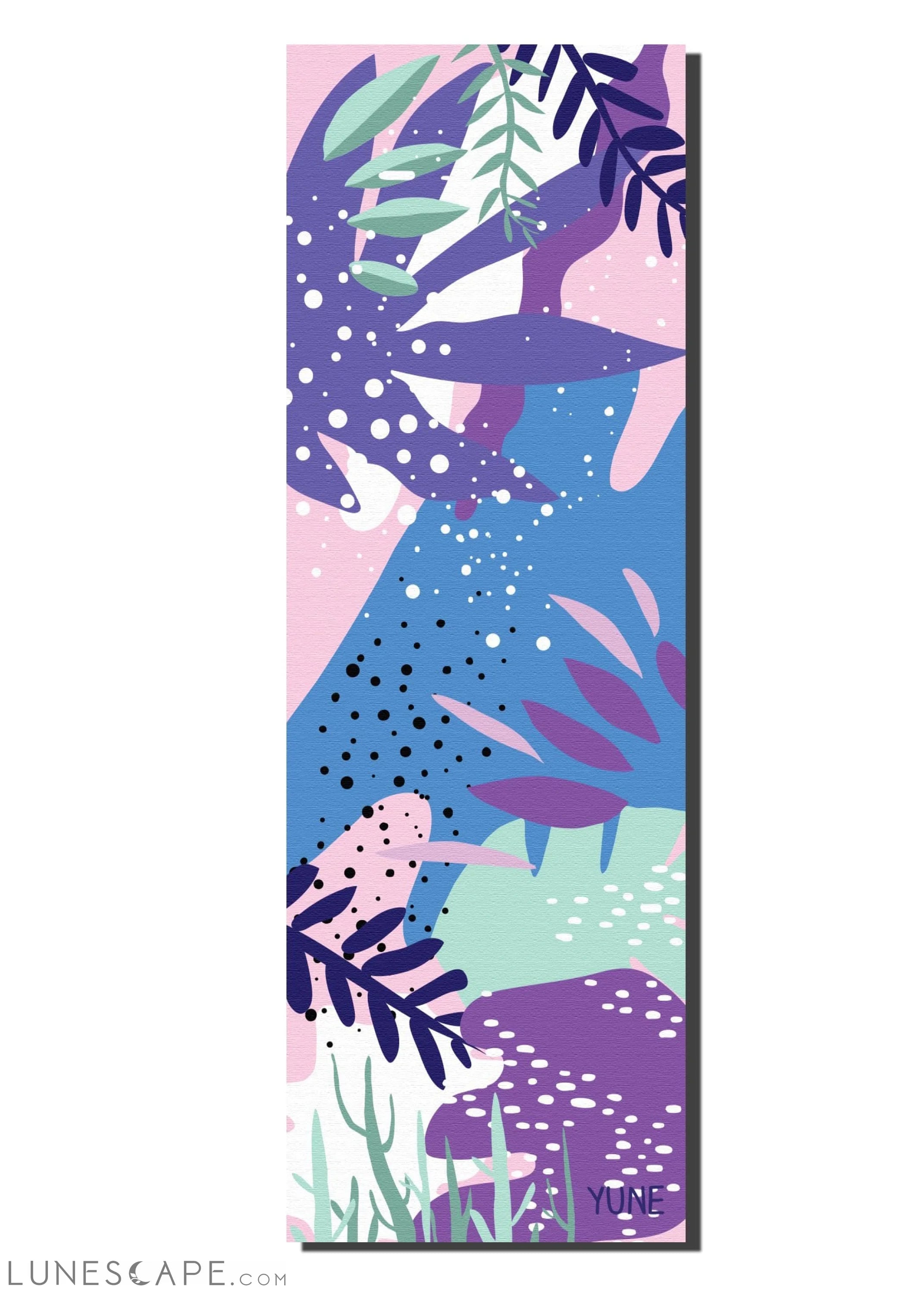 Ascend Yoga Mat Stone Mat LUNESCAPE