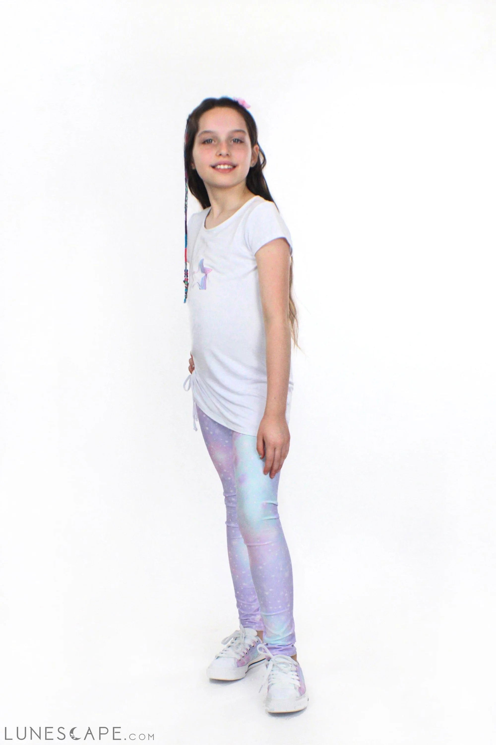 Asymmetric Pull String Blouse LUNESCAPE