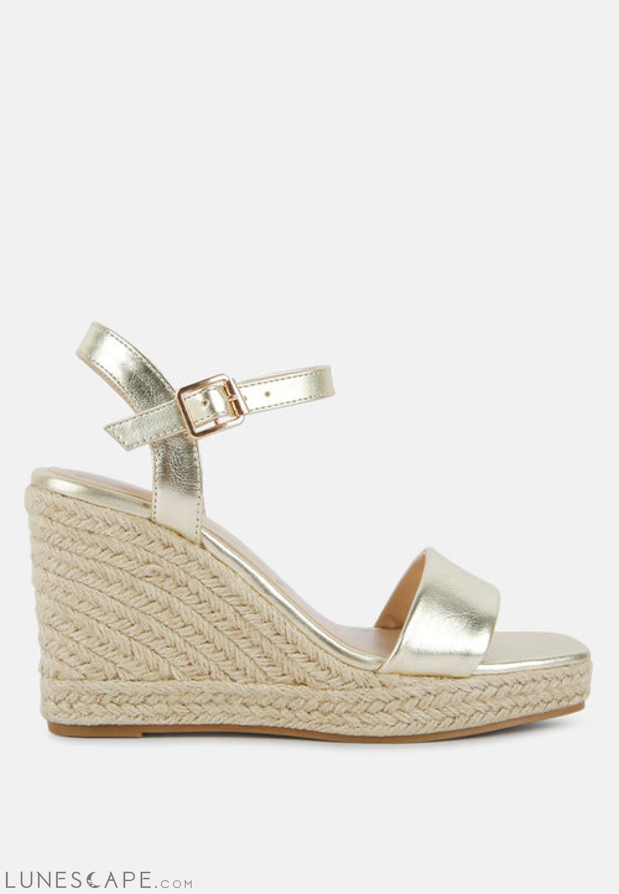 Augie Woven Wedge Sandals LUNESCAPE