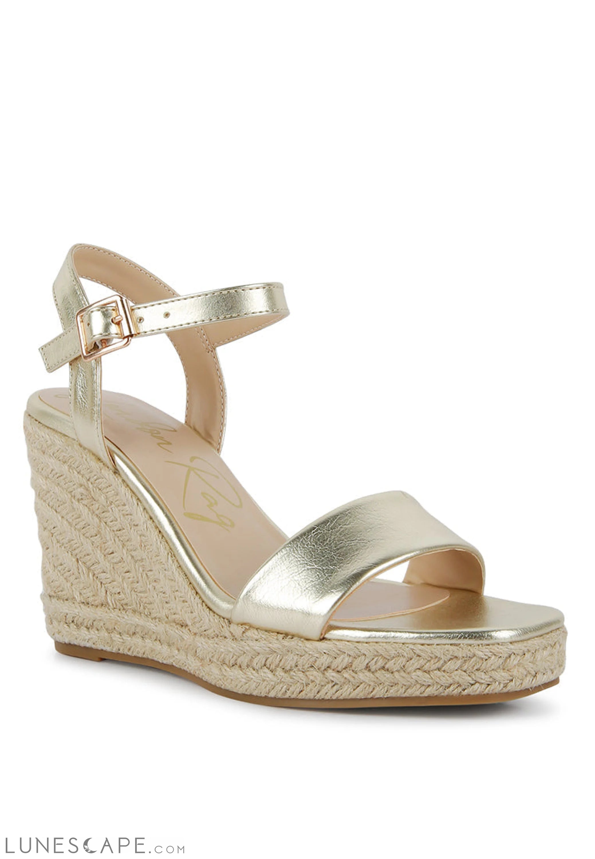 Augie Woven Wedge Sandals LUNESCAPE