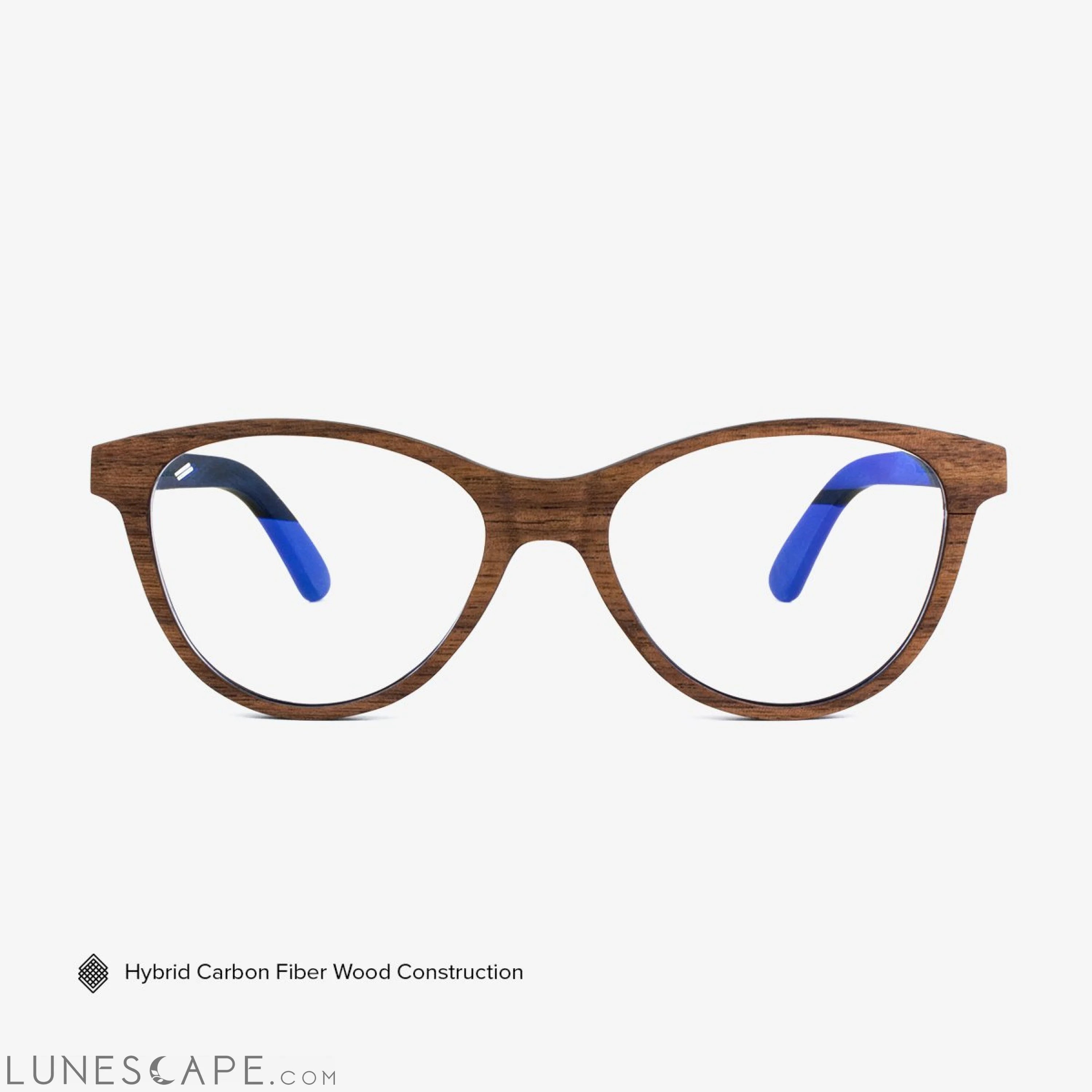 Augustine - Wood & Carbon Fiber Eyeglasses LUNESCAPE