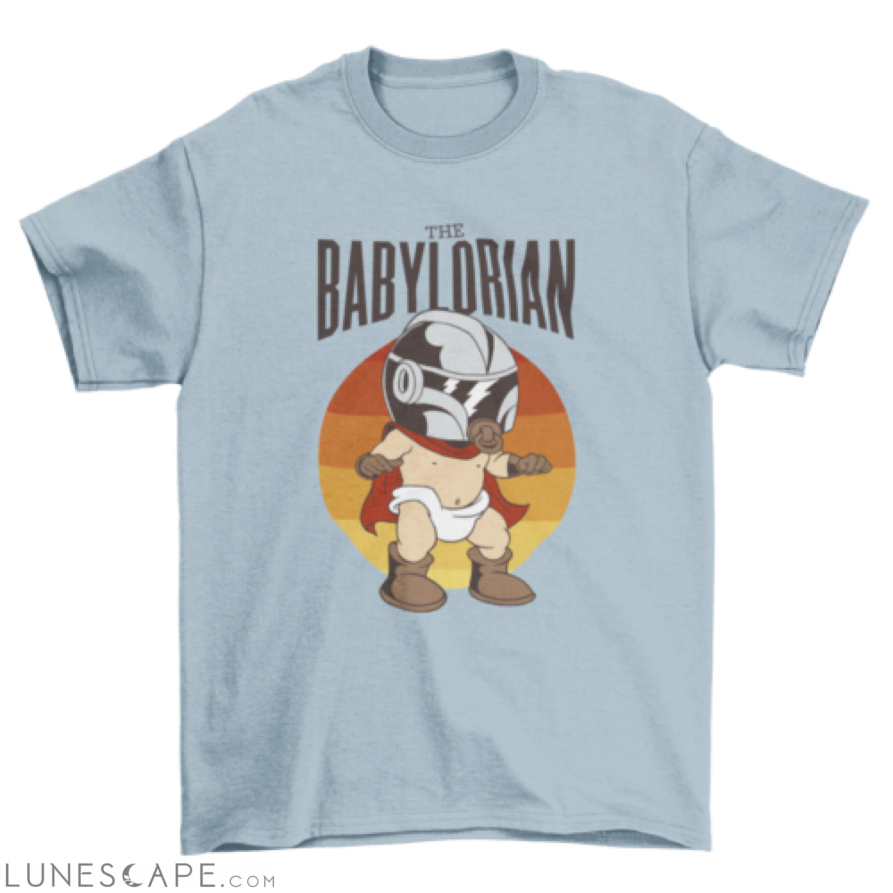 Baby mandalorian t-shirt LUNESCAPE