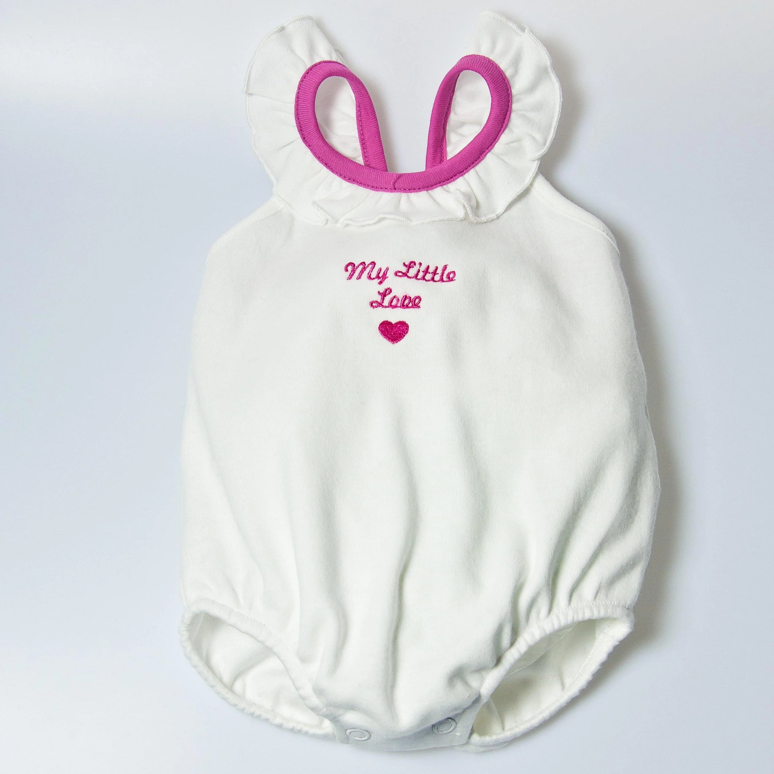 Balloon Ribbon & Ruffle Bodysuit LUNESCAPE