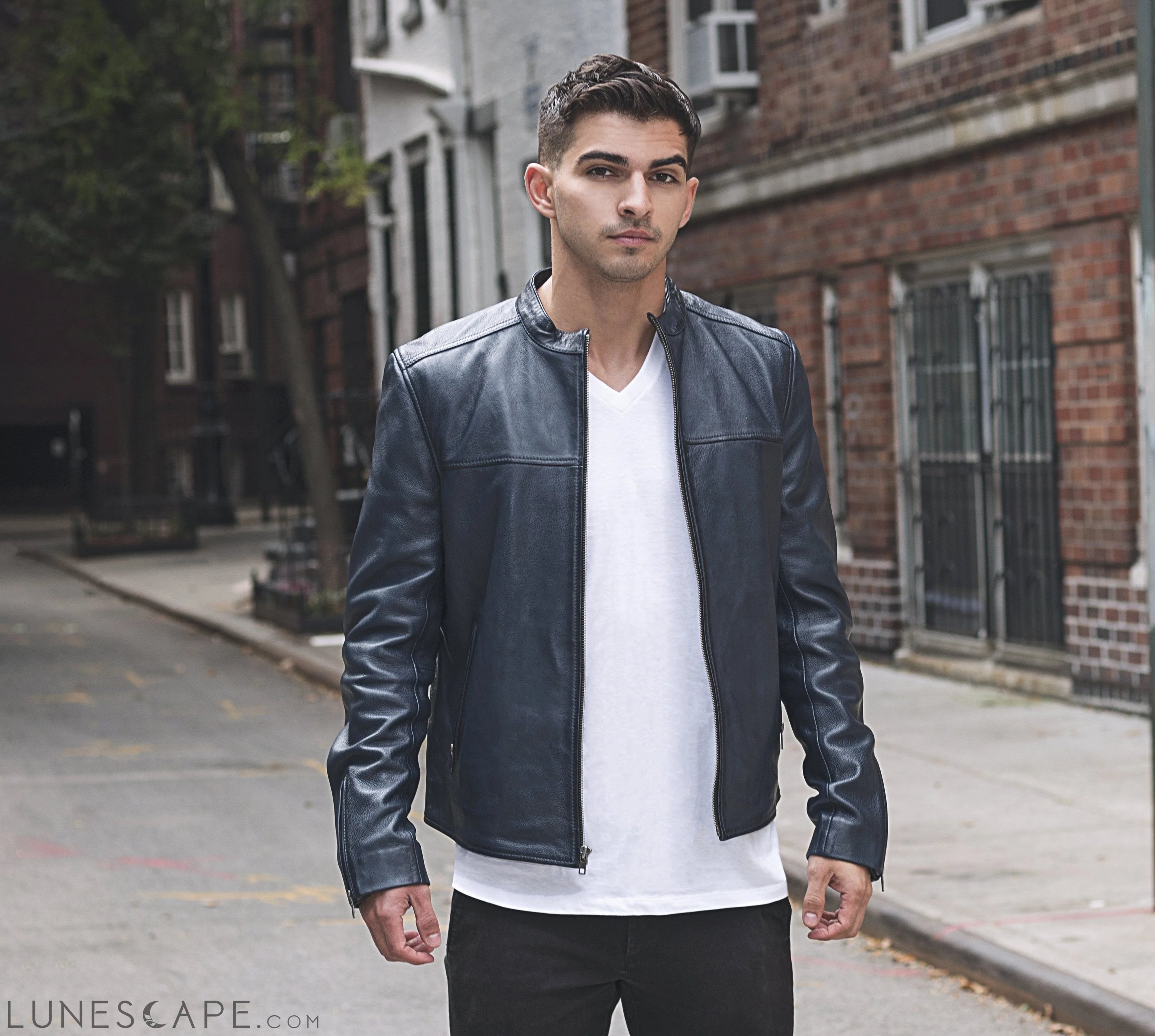 Balor - Men's Leather Jacket LUNESCAPE