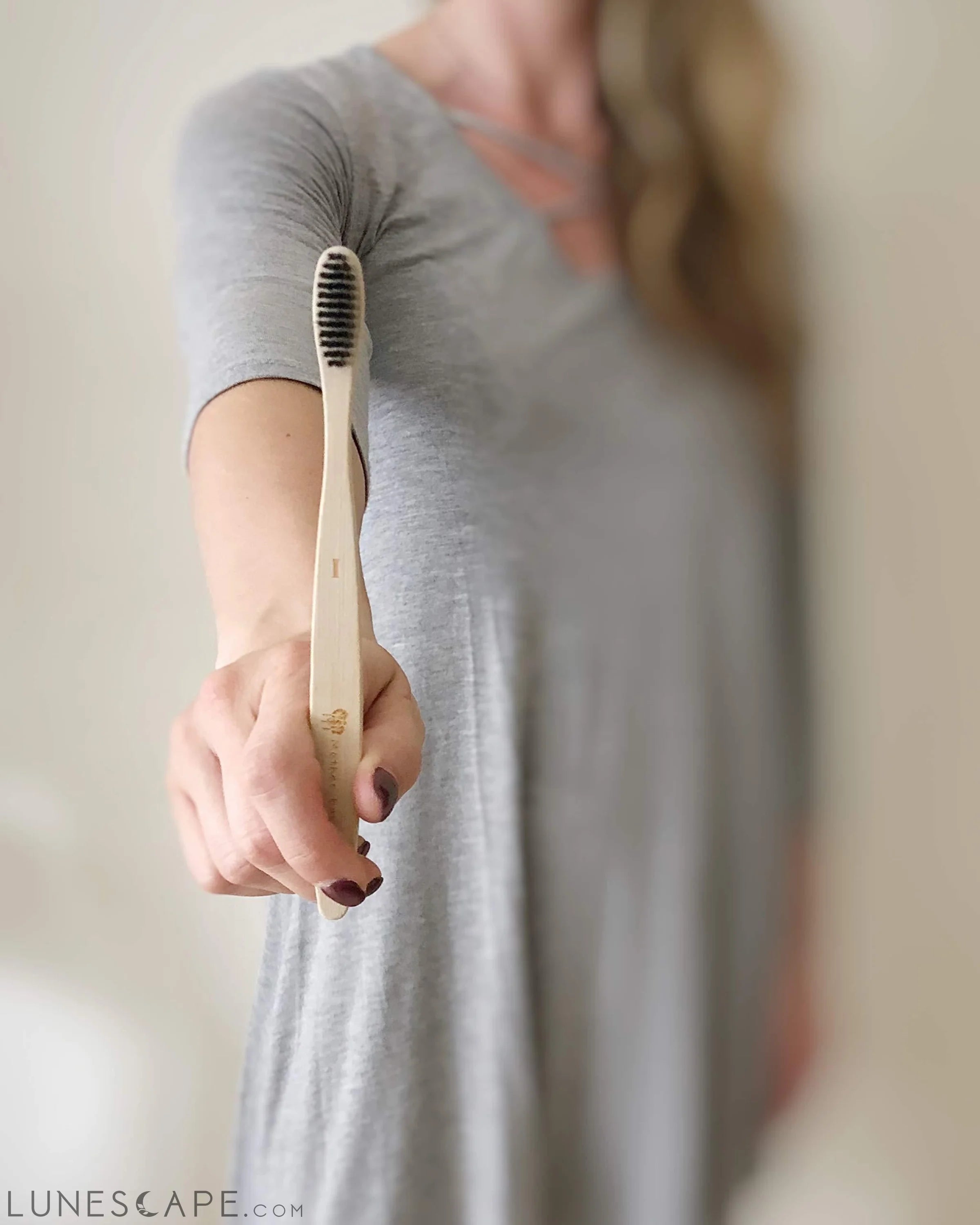Bamboo Toothbrush & Eco Floss Value Set LUNESCAPE