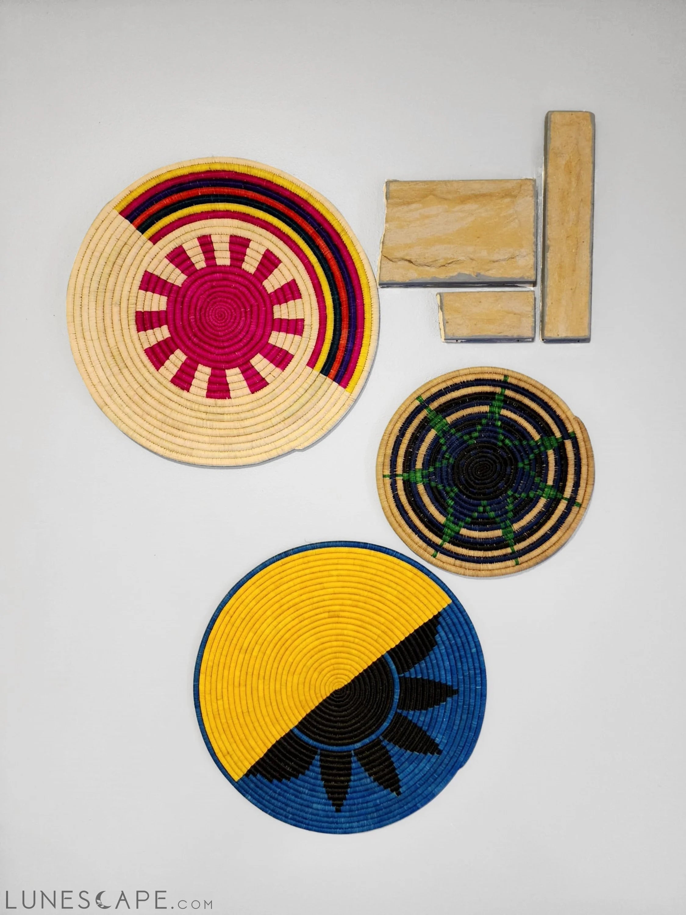 Banff Handcrafted Wall Disc/Trivet LUNESCAPE