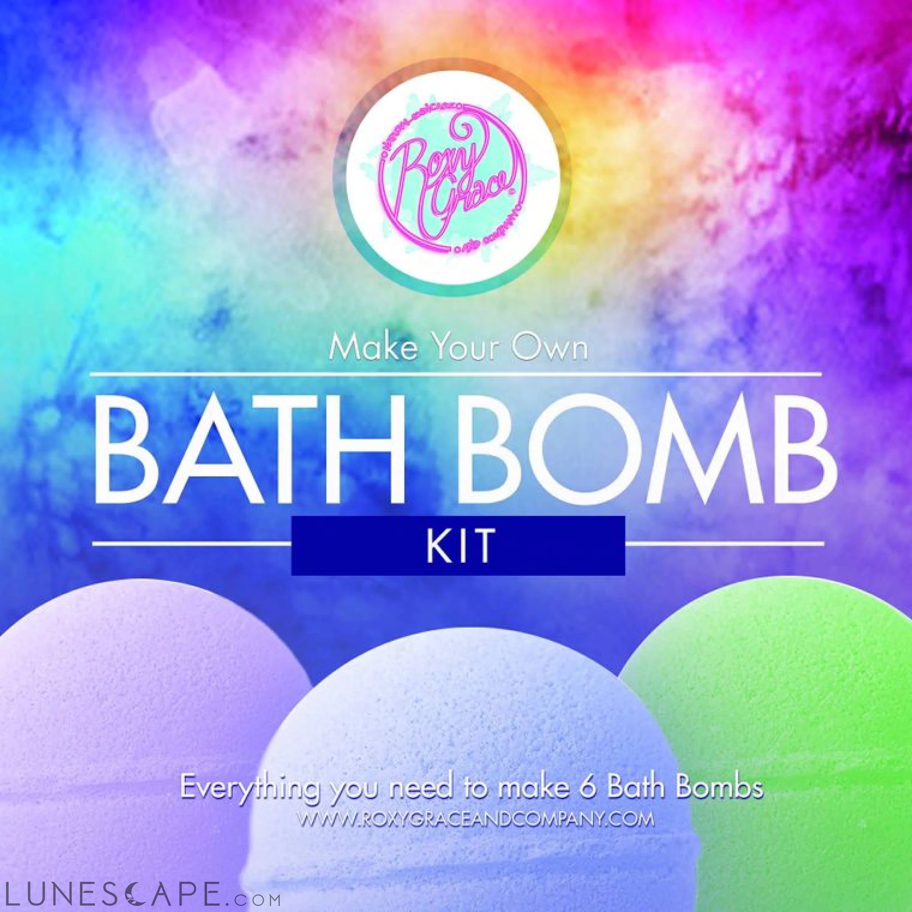 Bath bomb Kit LUNESCAPE