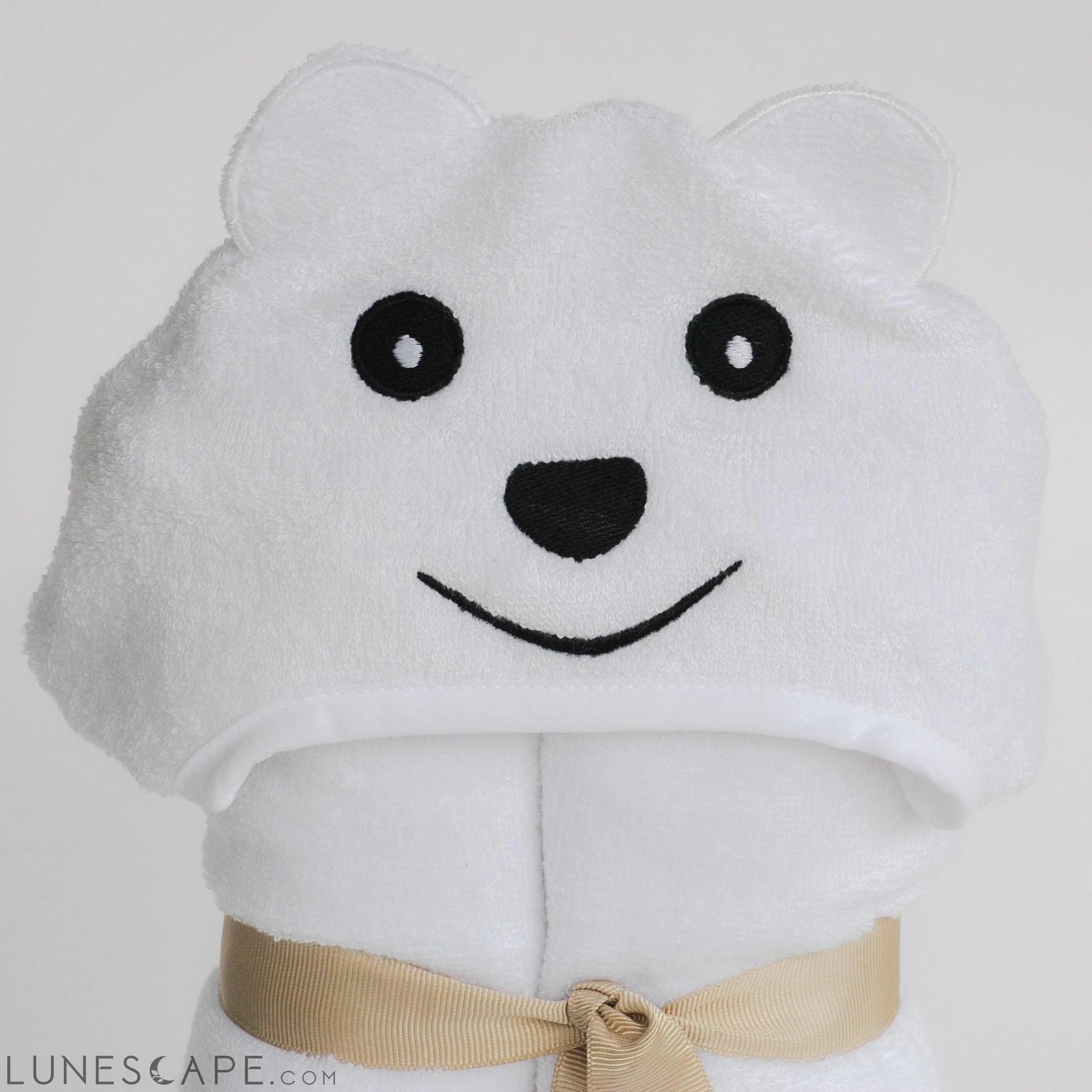Bear Hooded Bamboo Towel - Child Size LUNESCAPE