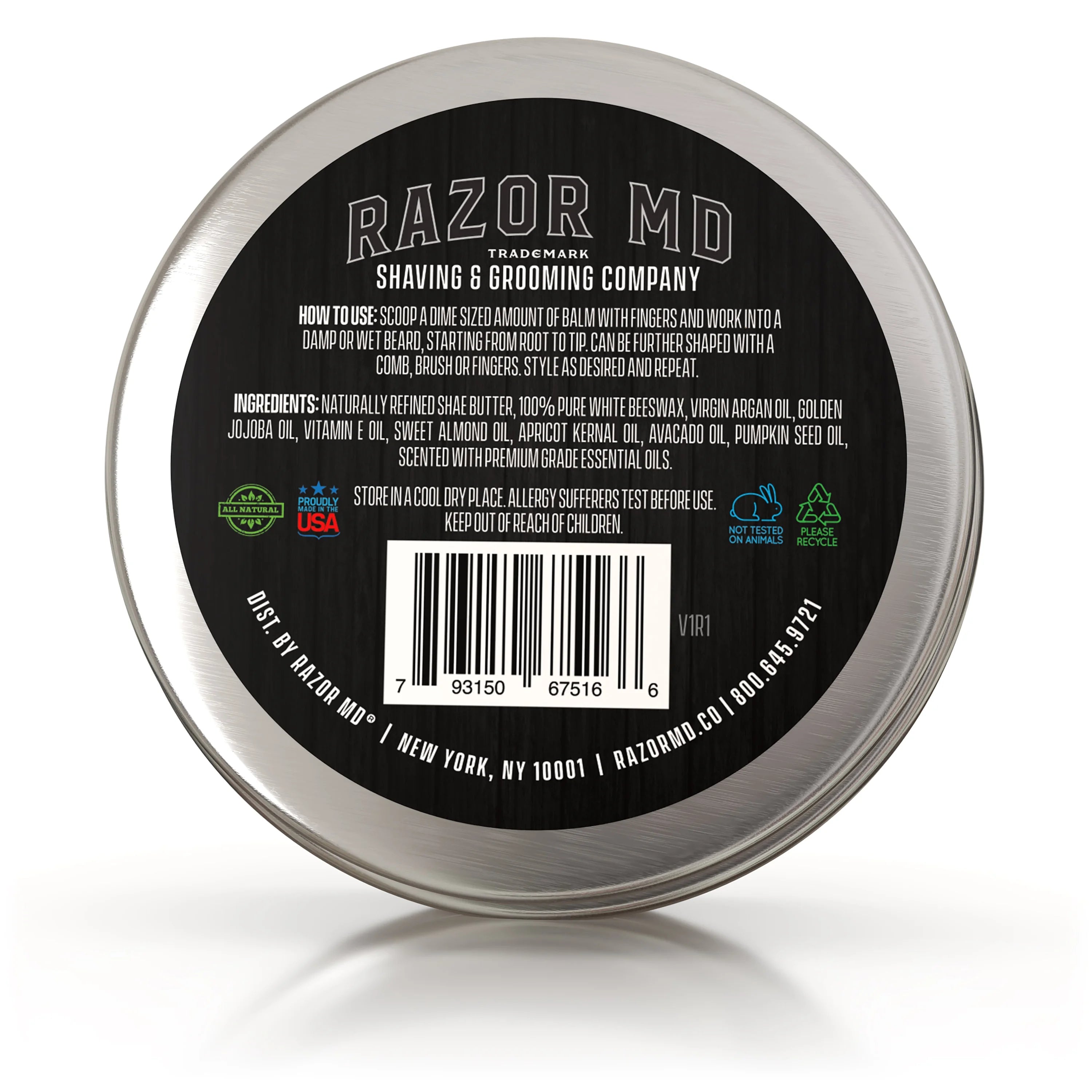 Beard Balm - Sandalwood Musk LUNESCAPE