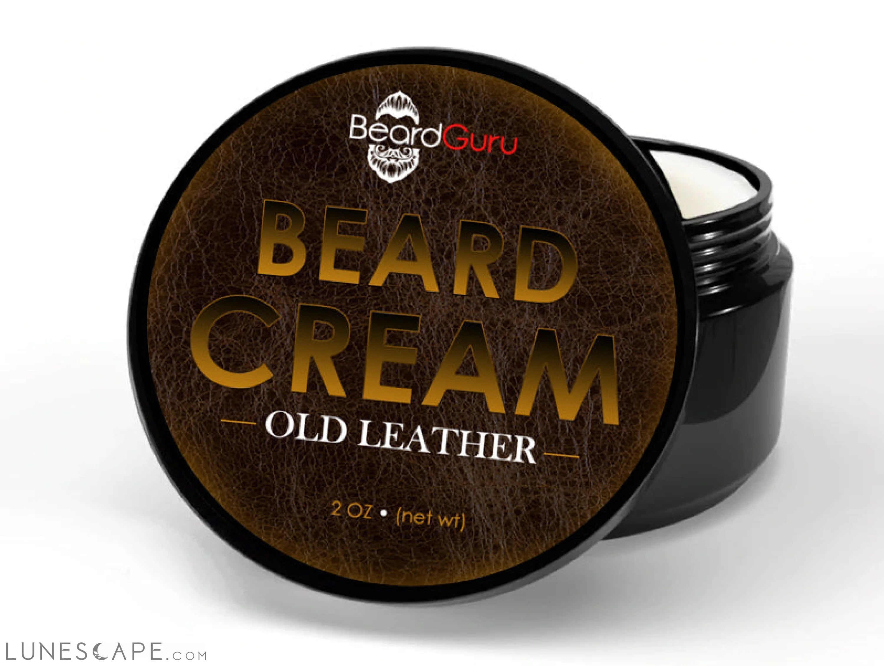 BeardGuru Old Leather Beard Cream LUNESCAPE