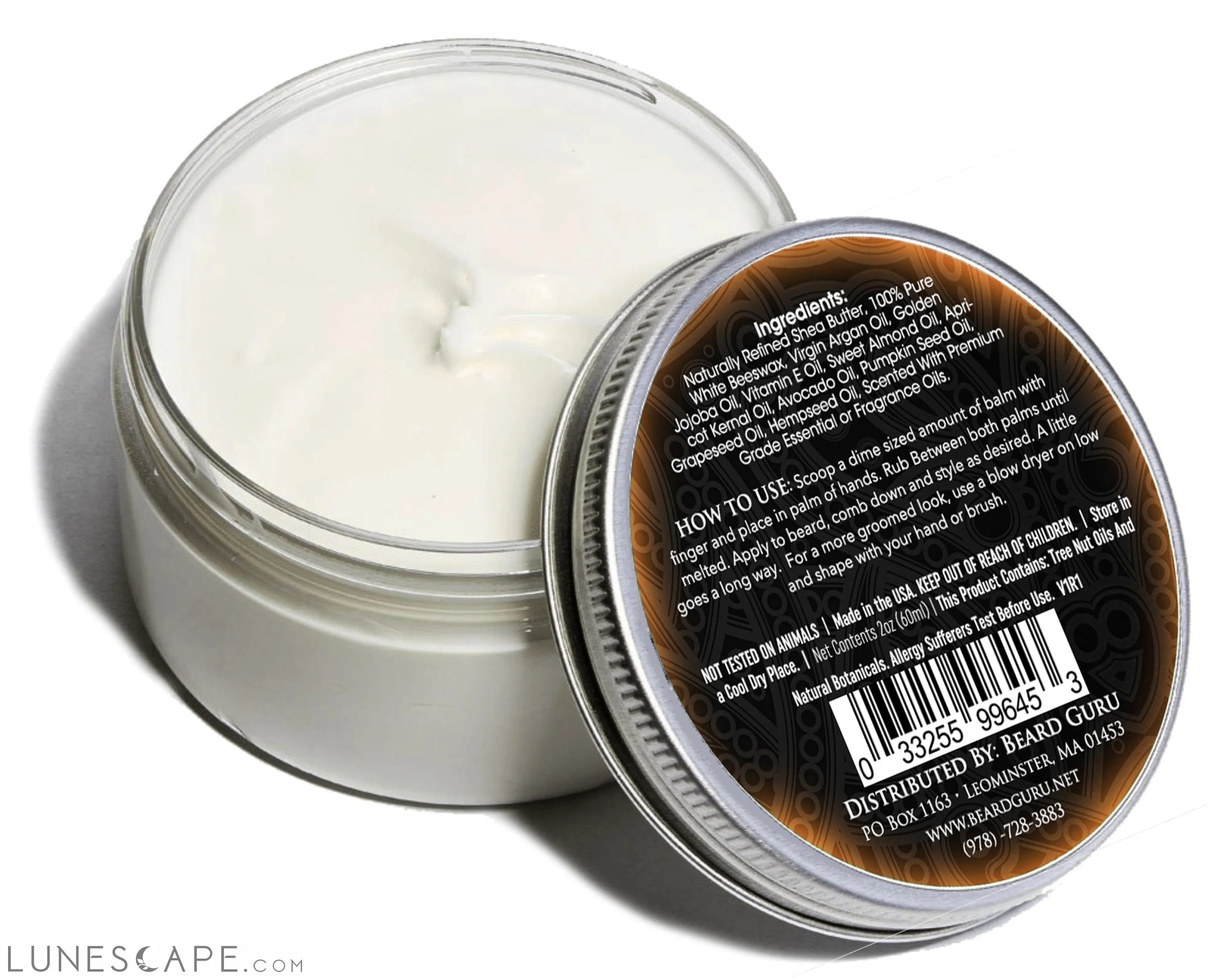 BeardGuru Premium Beard Balm: Rebel LUNESCAPE