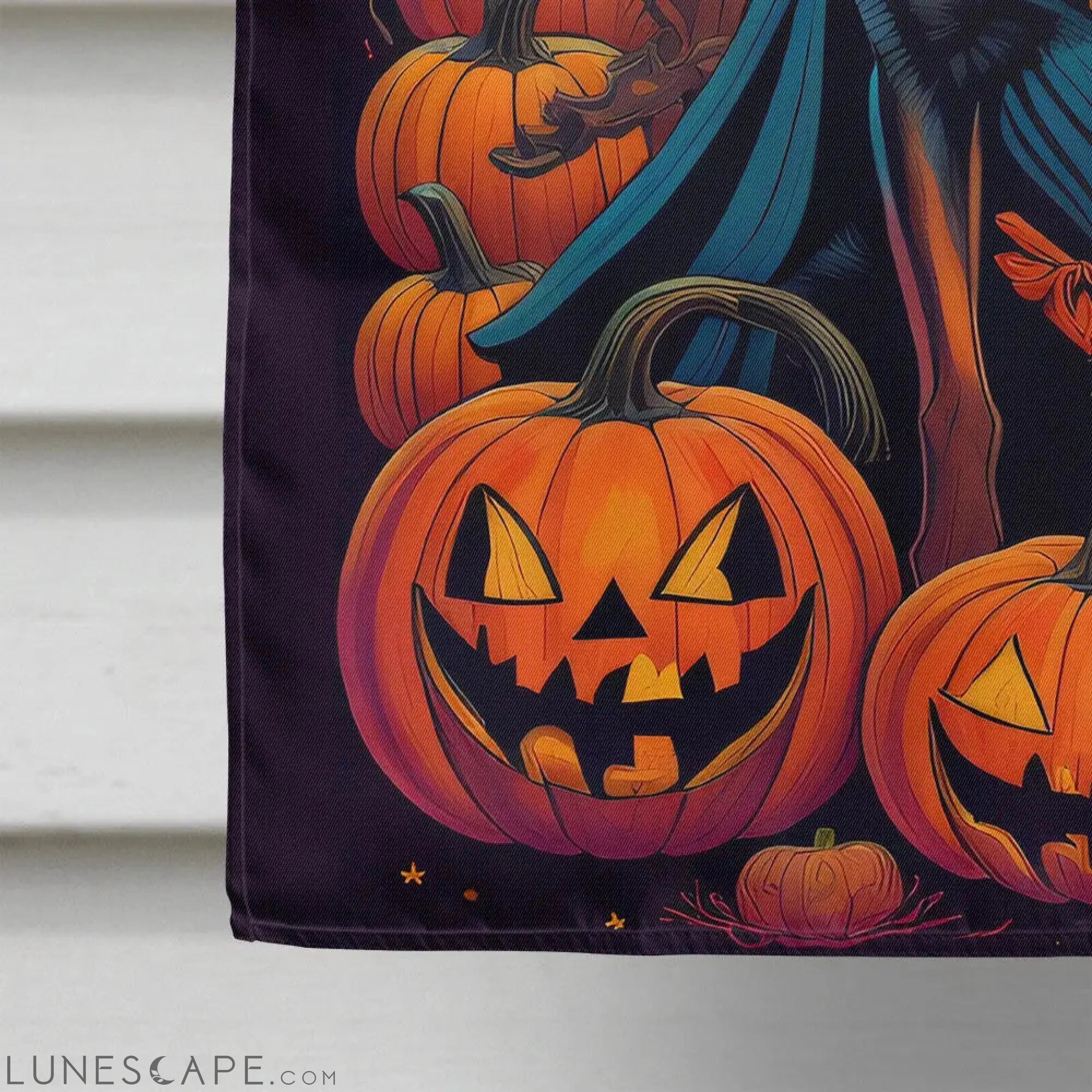 Belgian Malinois Witchy Halloween House Flag LUNESCAPE