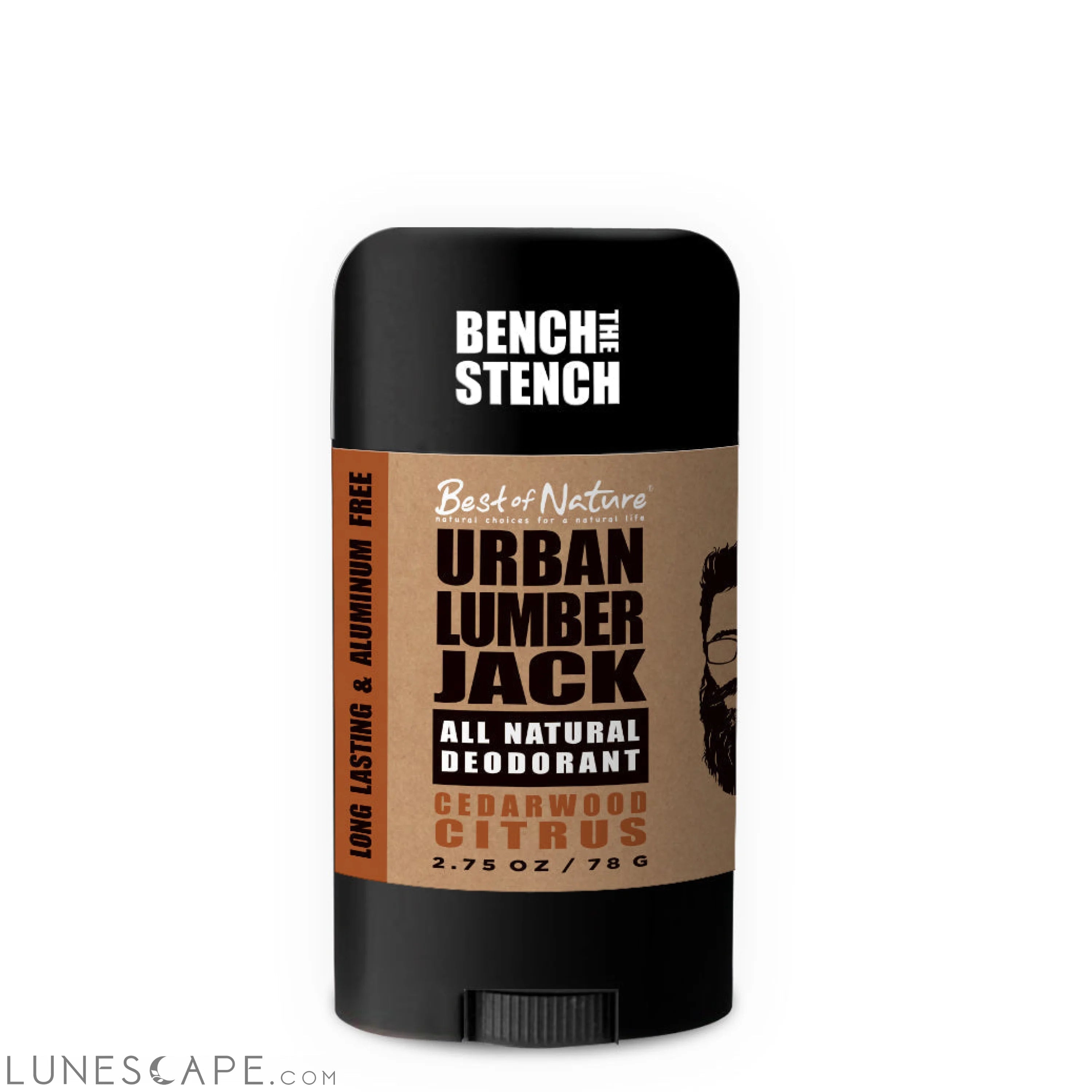 Best of Nature Urban Lumberjack Natural Deodorant (Cedarwood Citrus) LUNESCAPE