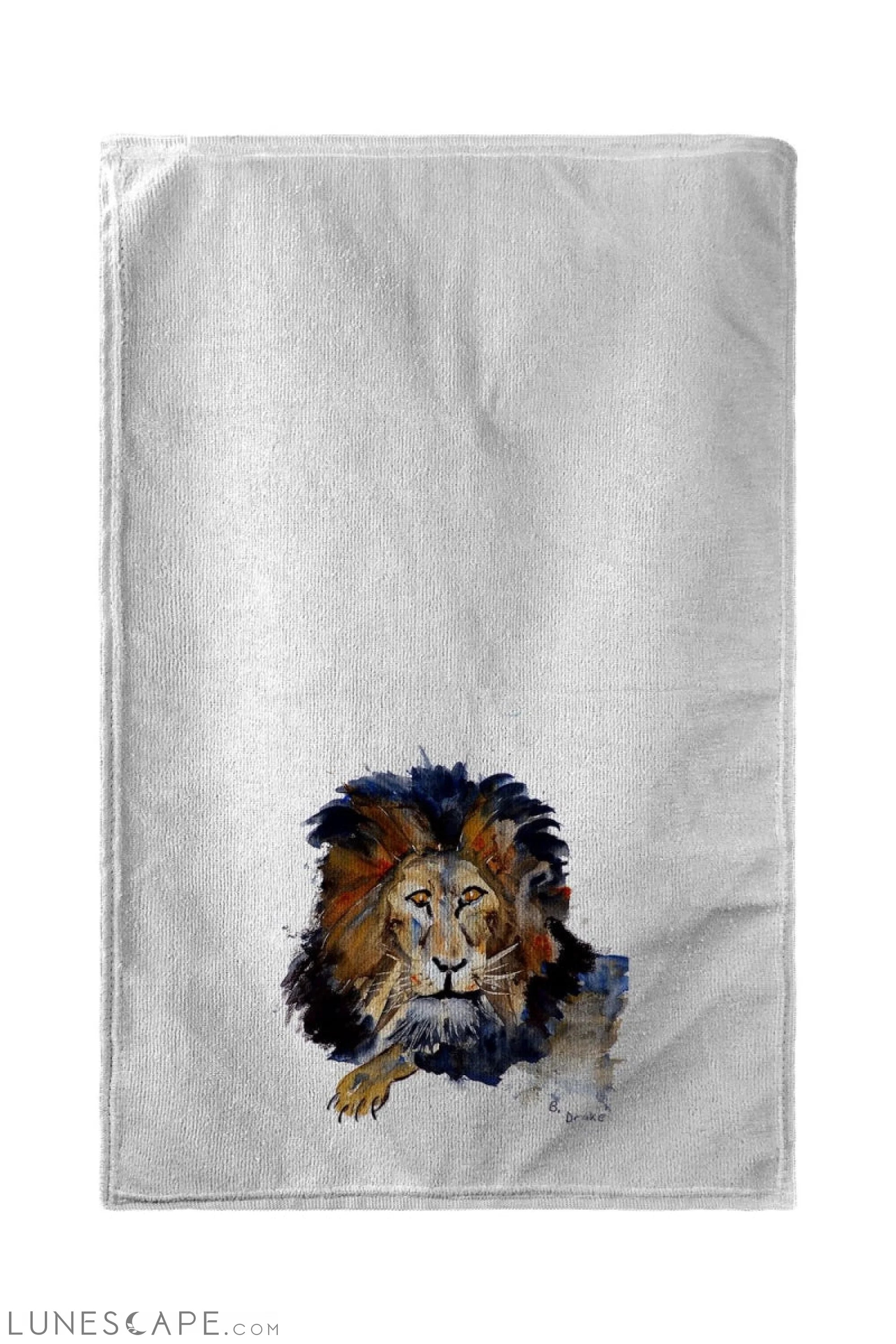 Betsy Drake 30 x 50 in. Lion Beach Towel LUNESCAPE