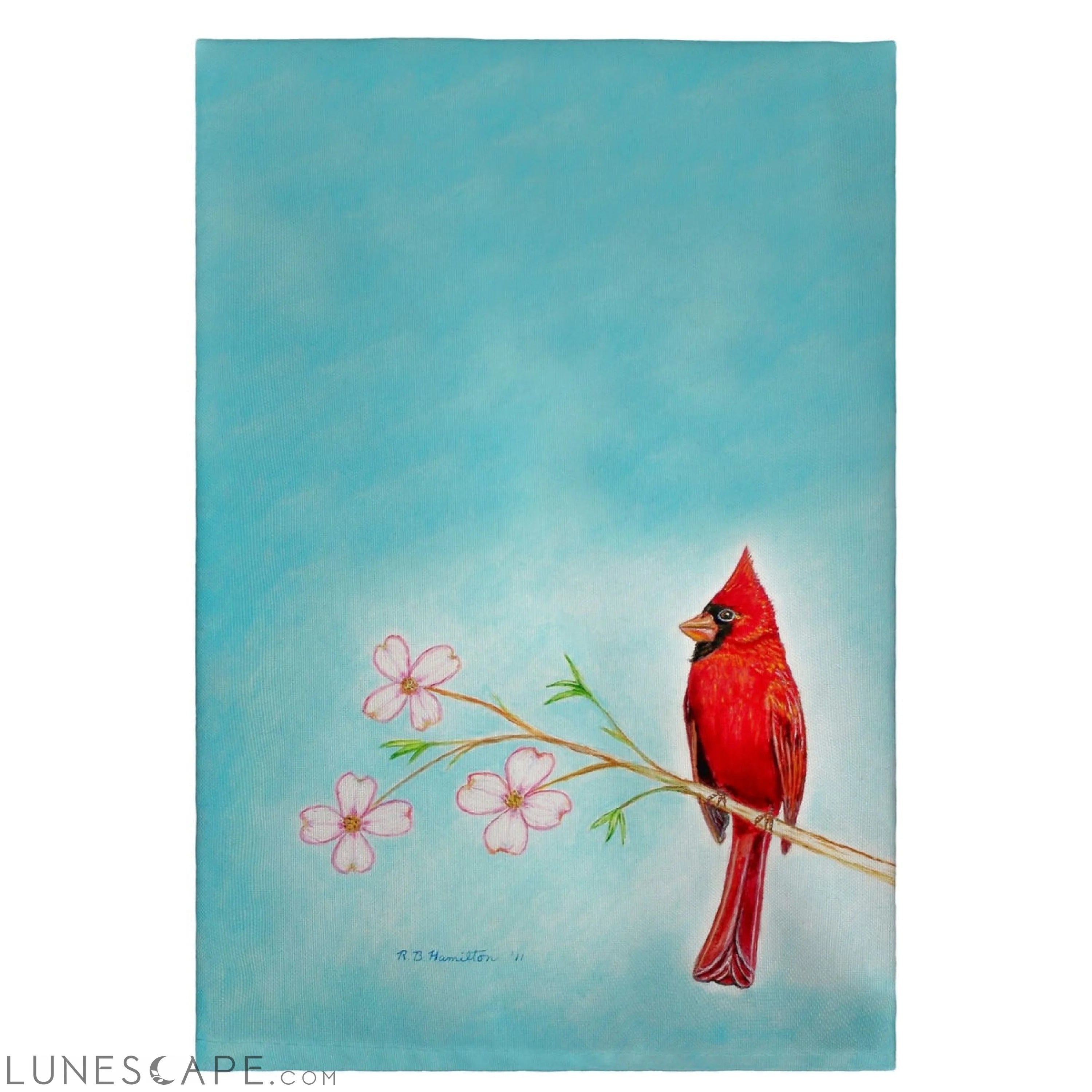 Betsy Drake GT470 Dicks Cardinal Guest Towel - 20 x 20 in. LUNESCAPE