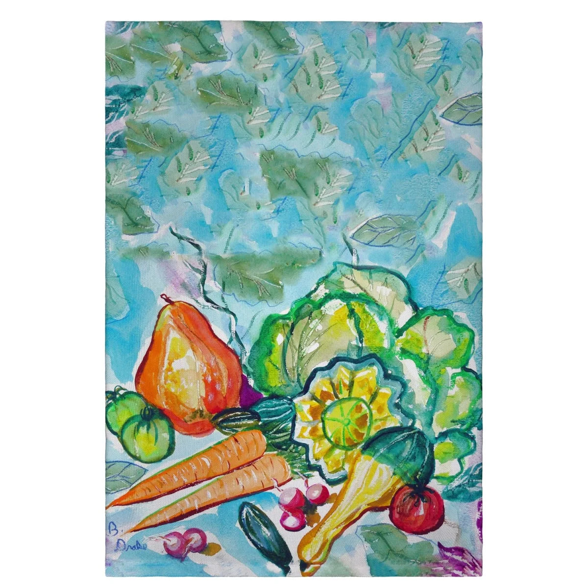 Betsy Drake GT847 20 x 20 in. Still Life Guest Towel LUNESCAPE