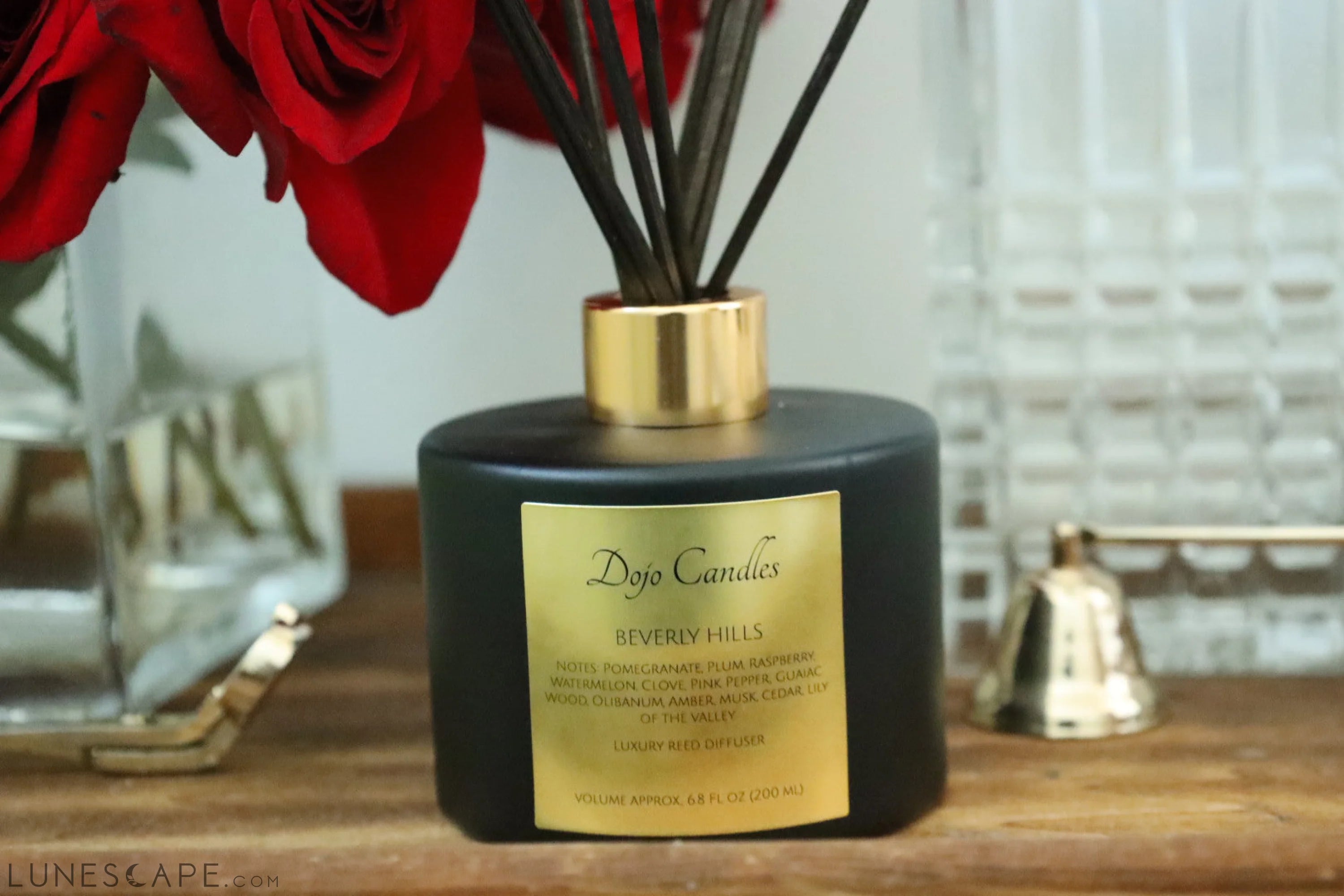 Beverly Hills Luxury Reed Diffuser LUNESCAPE