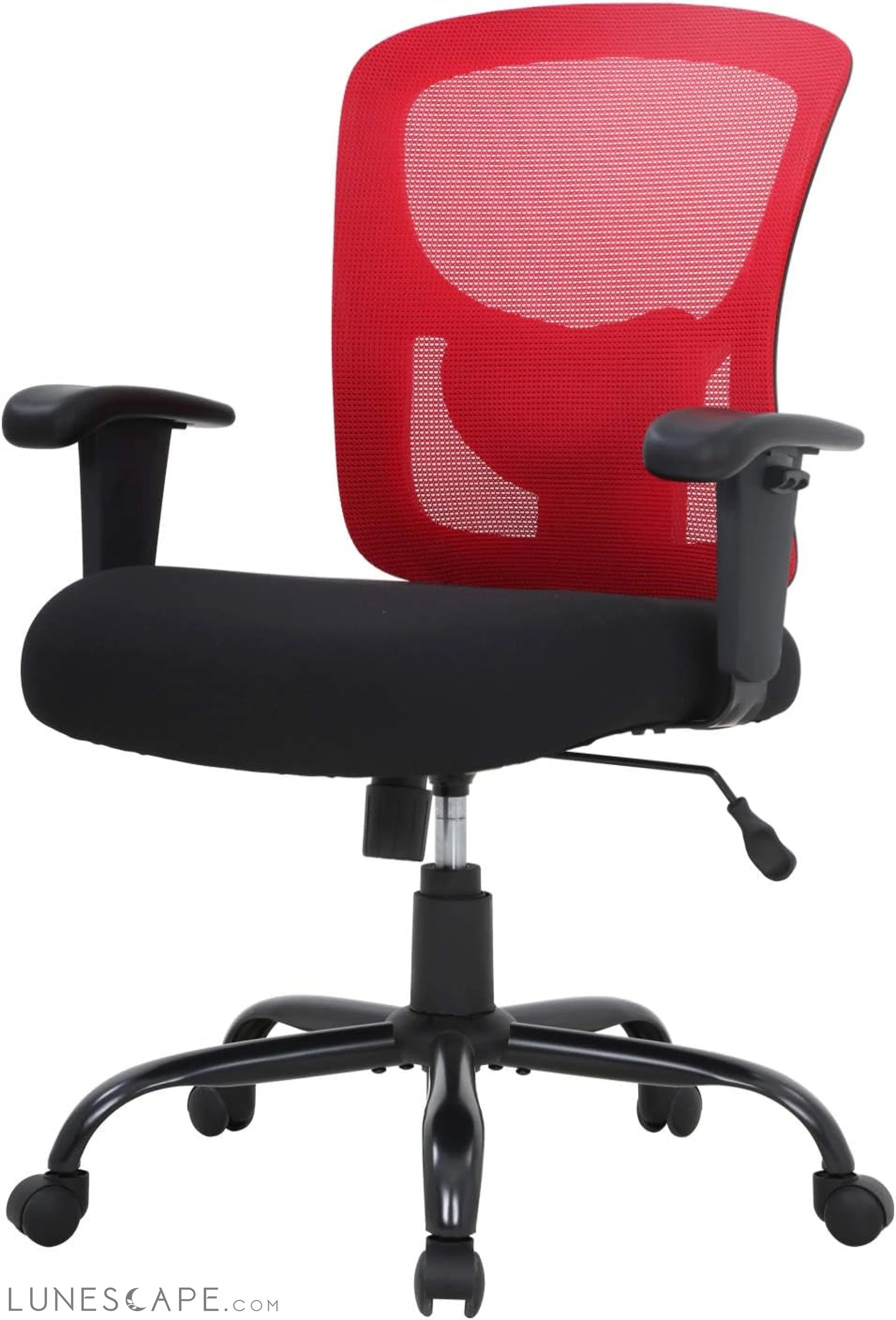 Big and Tall Office Chair 400Lbs Desk Chair Mesh Computer Chair with LUNESCAPE