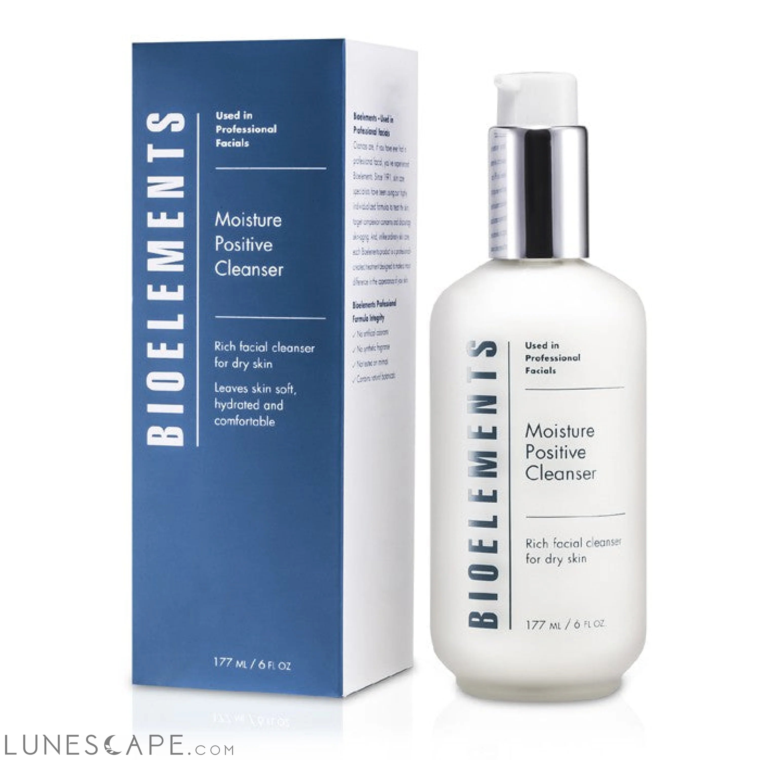 BIOELEMENTS - Moisture Positive Cleanser - For Very Dry, Dry Skin Types LUNESCAPE
