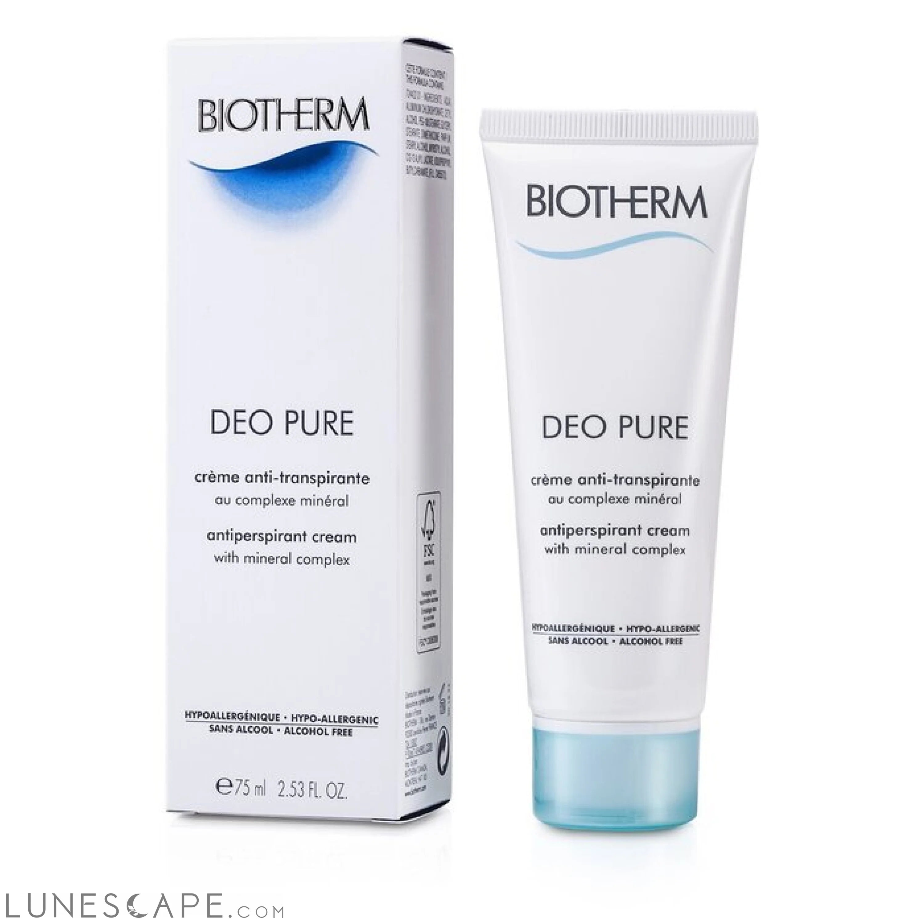 BIOTHERM - Deo Pure Antiperspirant Cream LUNESCAPE