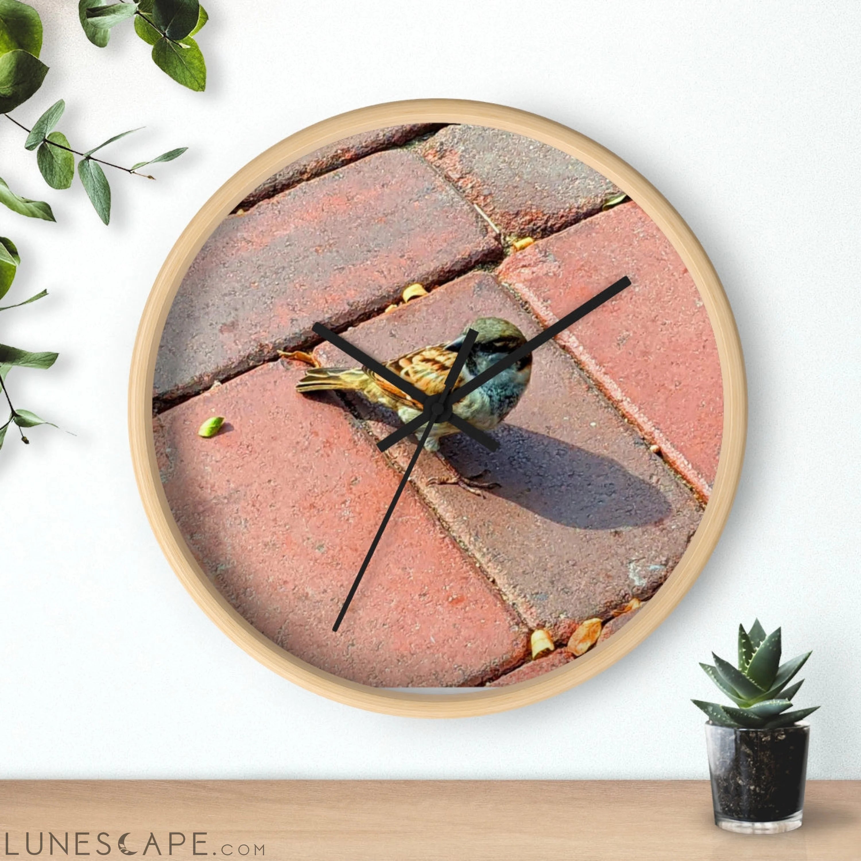 Bird Wall clock LUNESCAPE