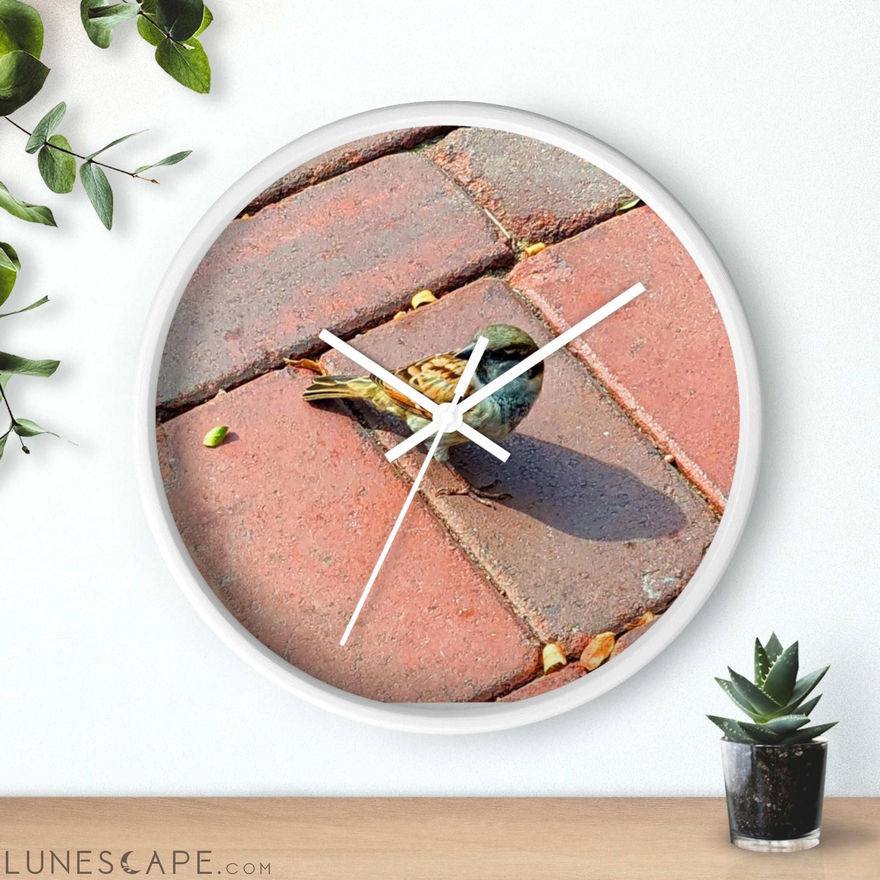Bird Wall clock LUNESCAPE