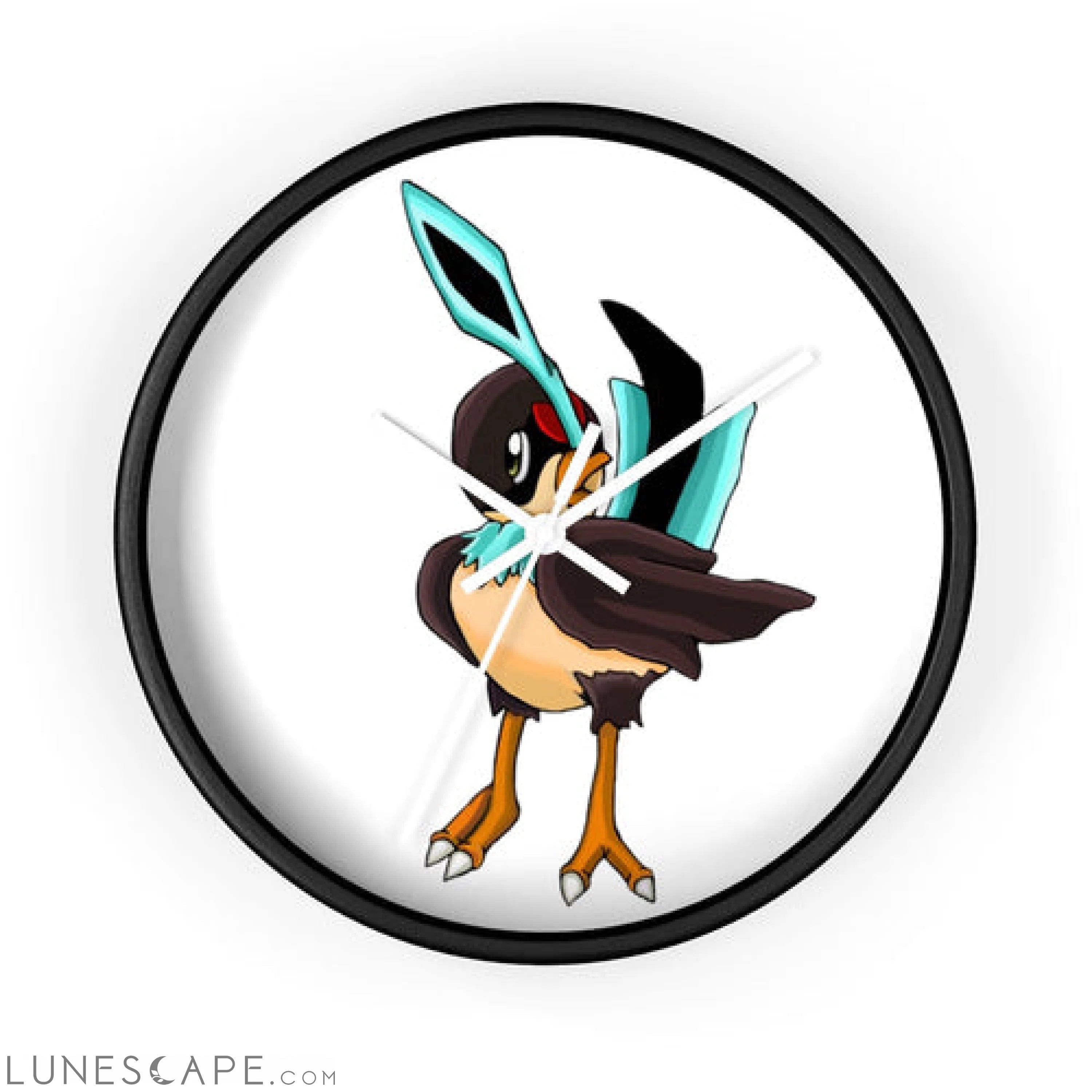 Birdi Wall clock LUNESCAPE