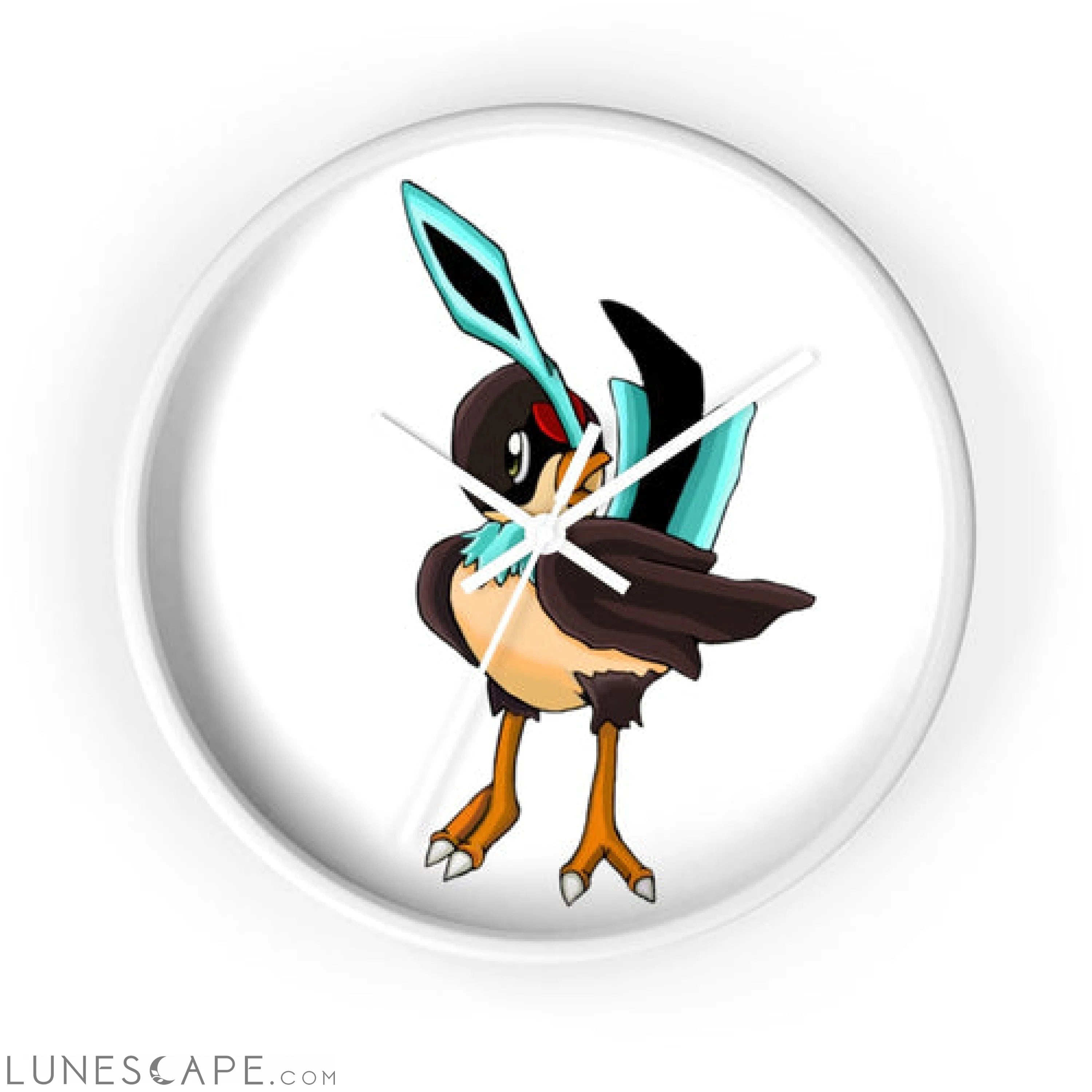 Birdi Wall clock LUNESCAPE