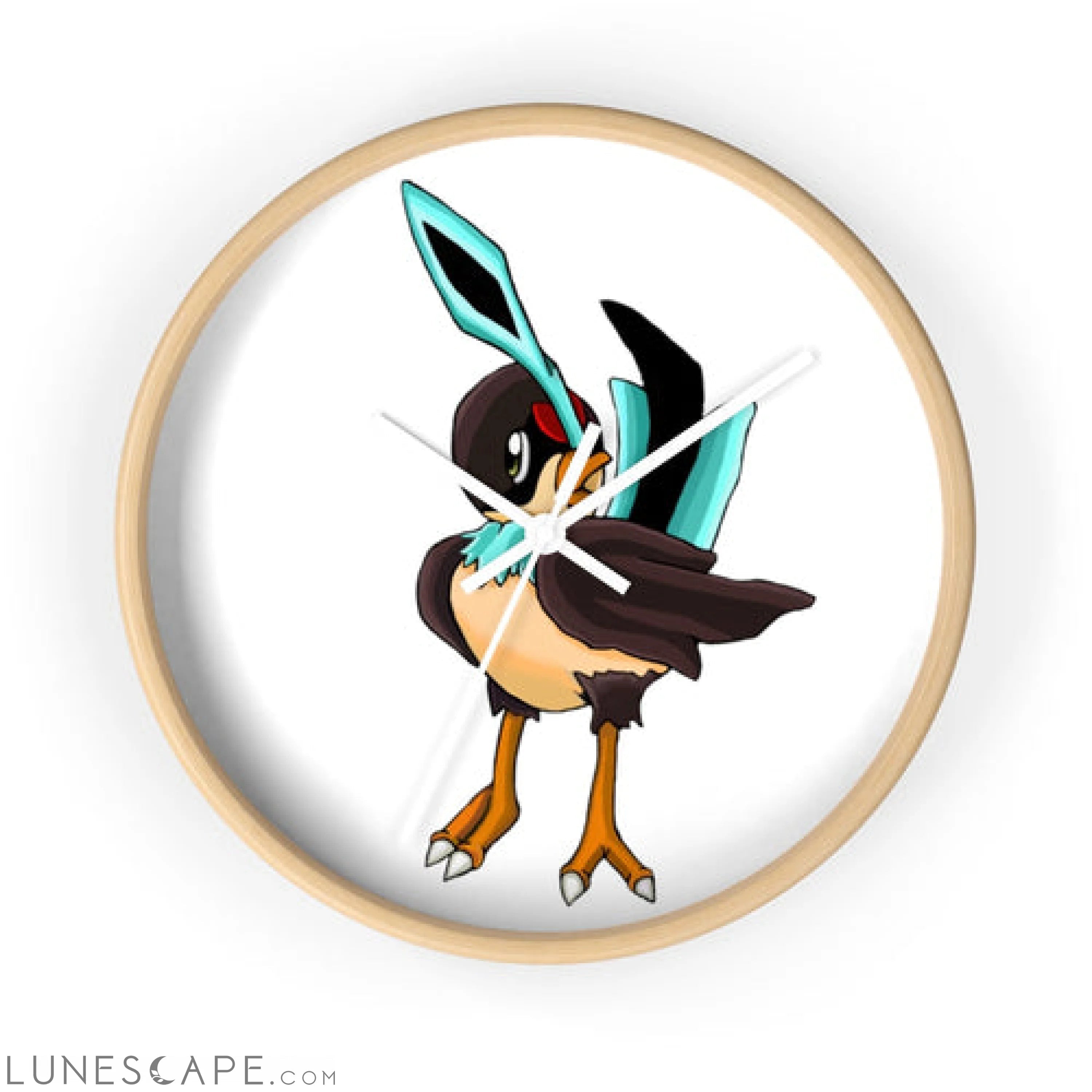 Birdi Wall clock LUNESCAPE
