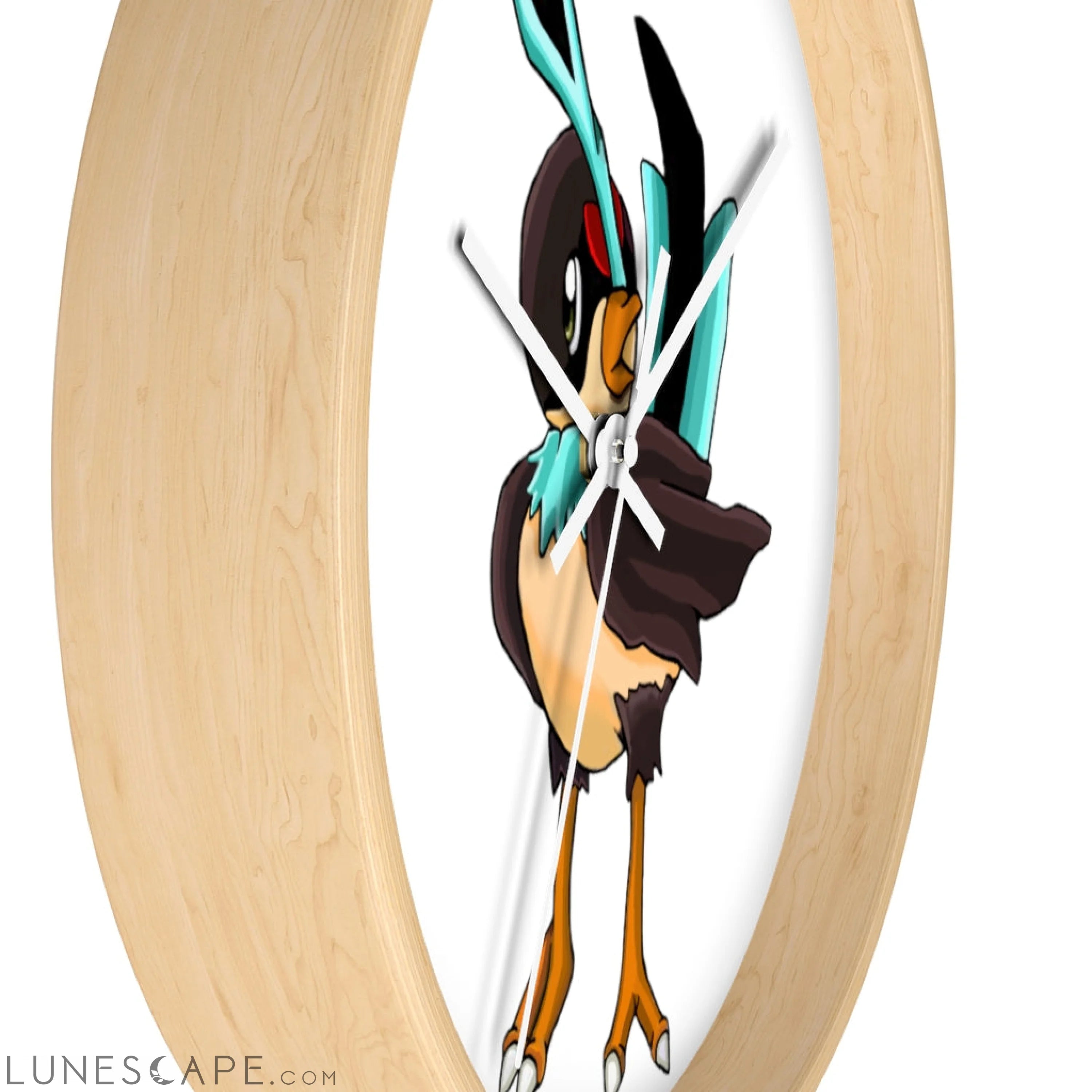 Birdi Wall clock LUNESCAPE
