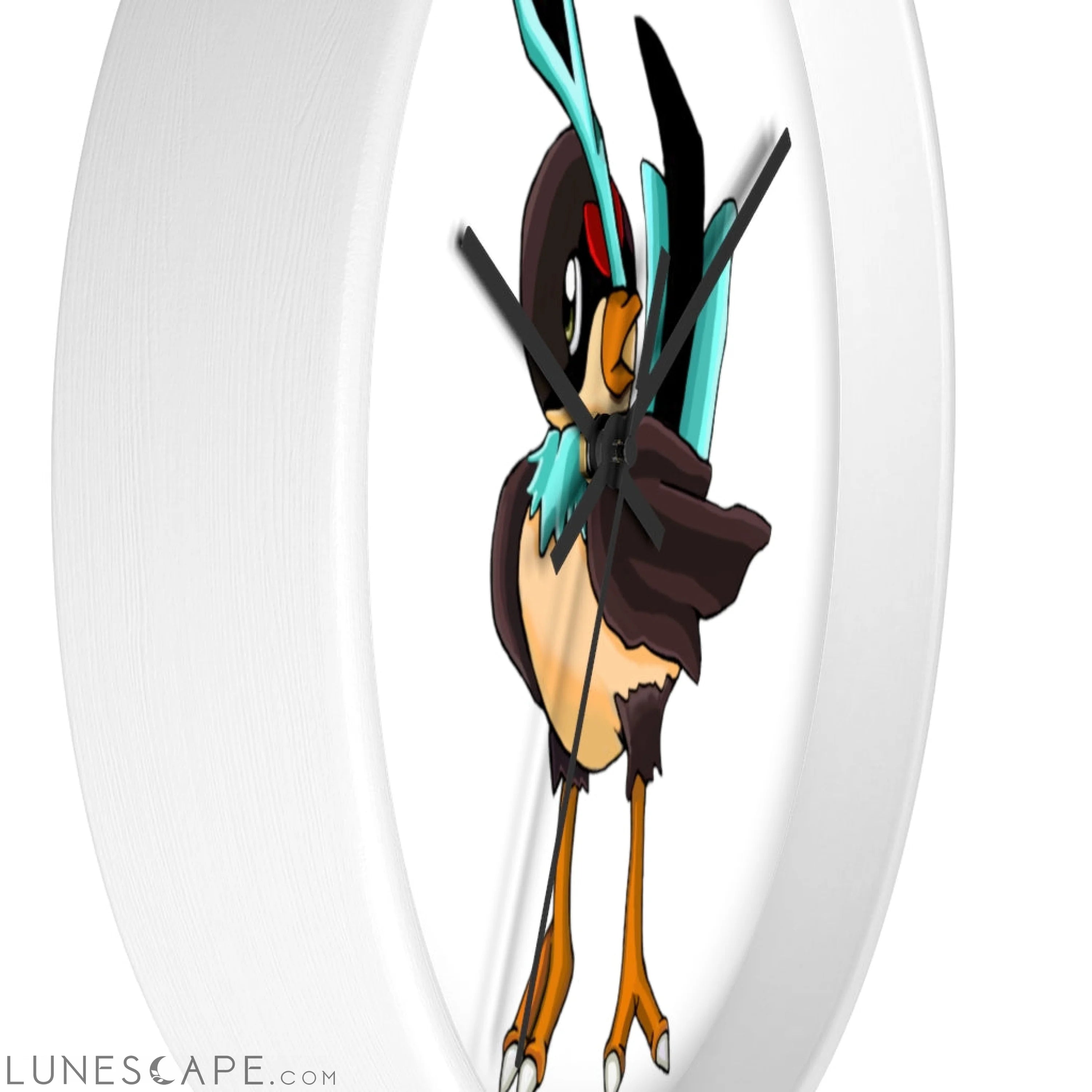 Birdi Wall clock LUNESCAPE