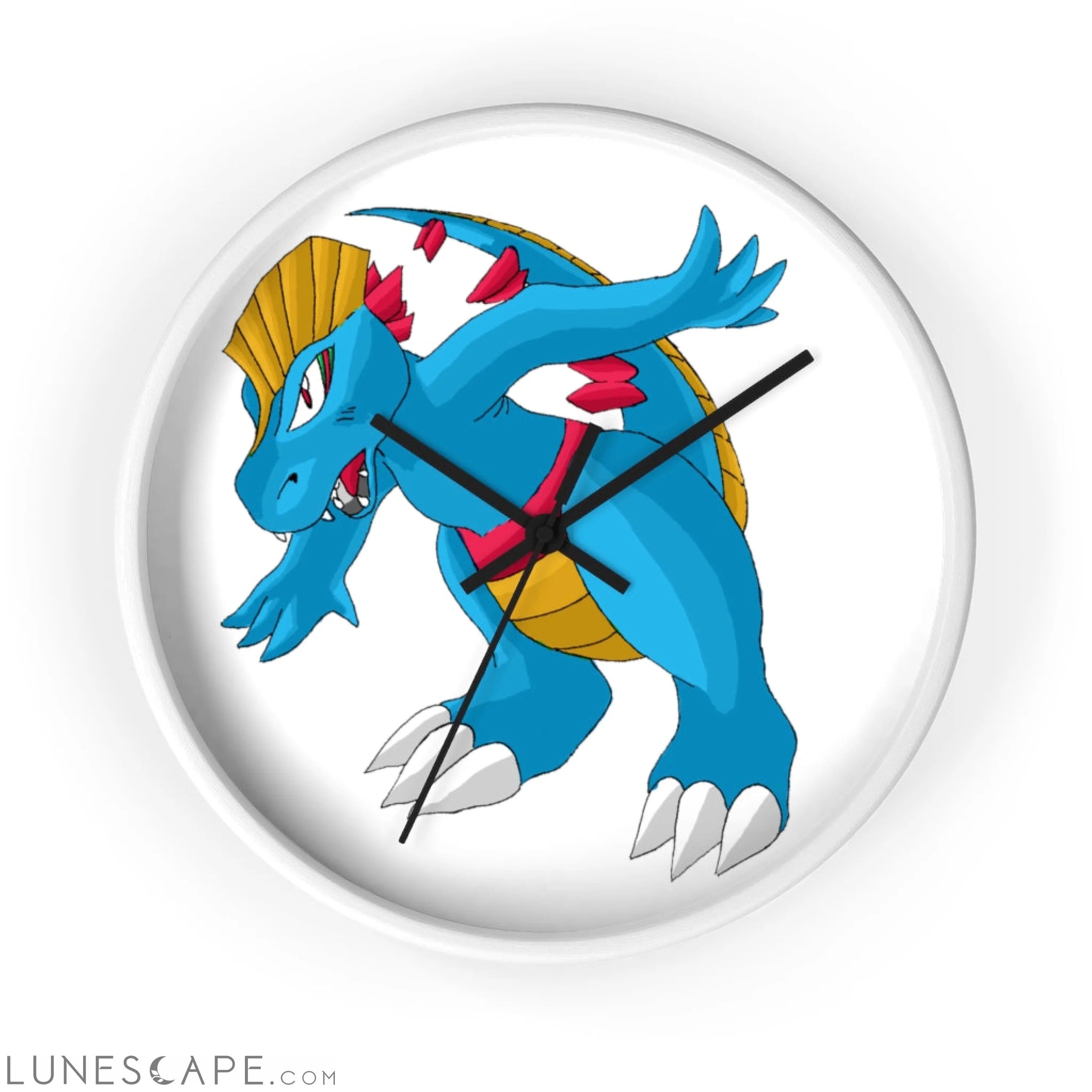 Blastdile Wall clock LUNESCAPE