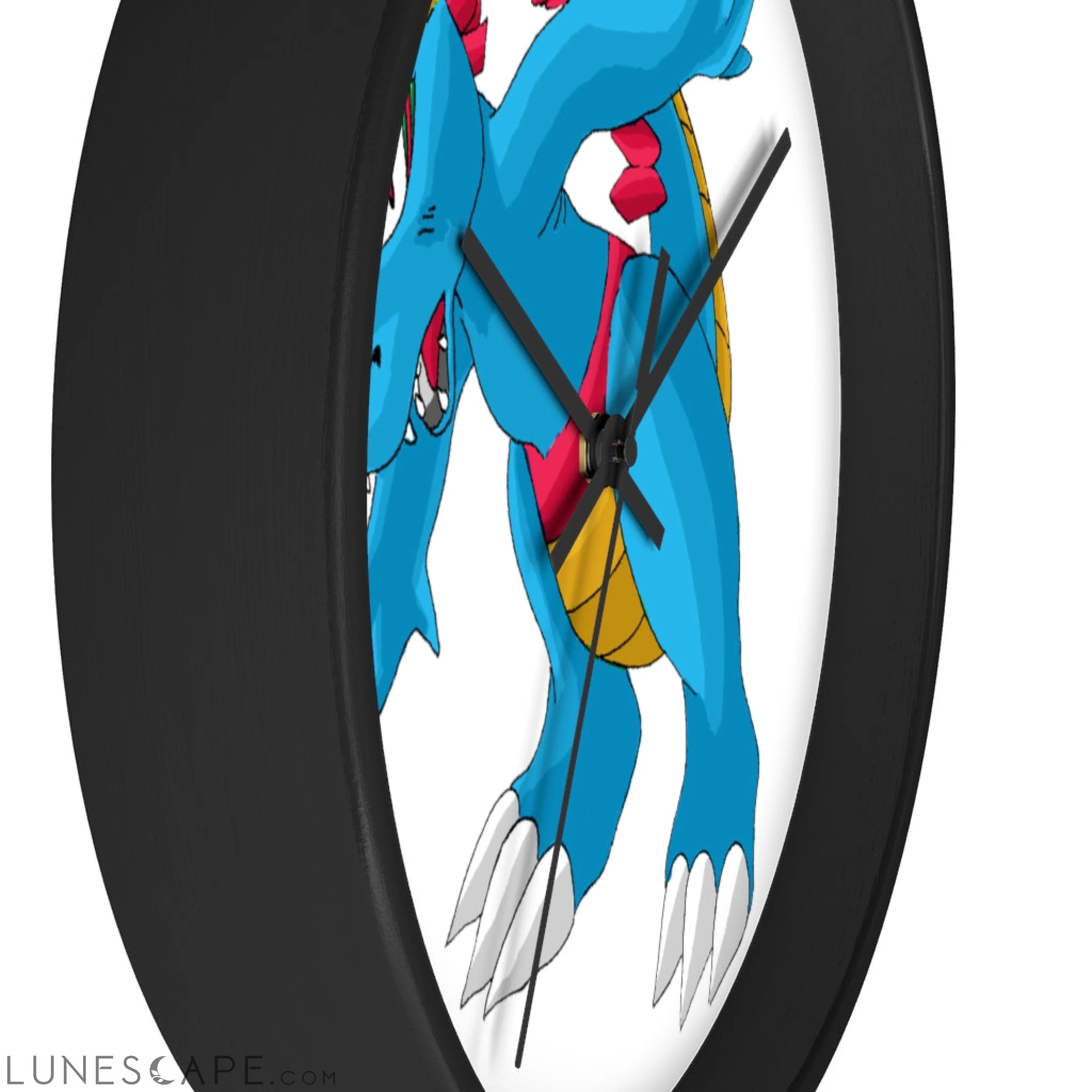 Blastdile Wall clock LUNESCAPE
