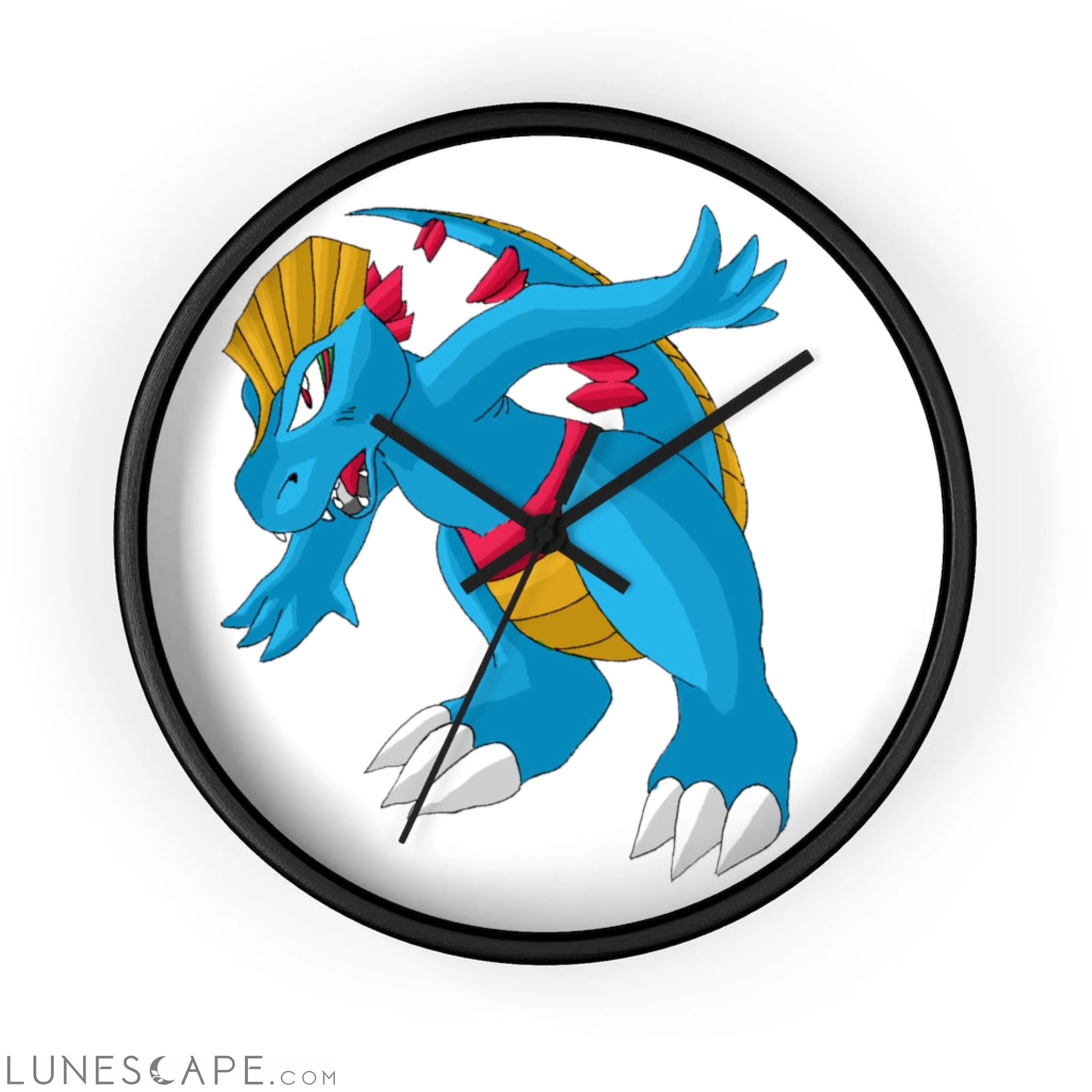 Blastdile Wall clock LUNESCAPE